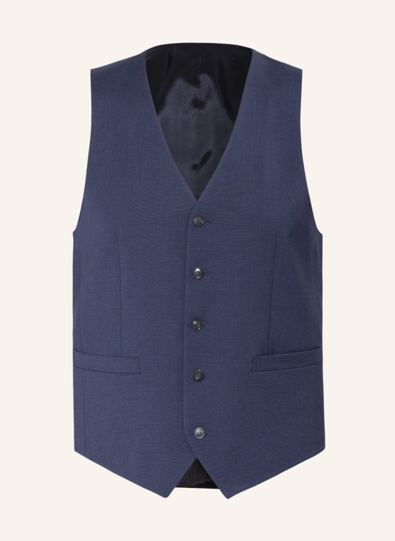 TIGER OF SWEDEN Anzugweste WAYDE Extra Slim Fit: DUNKELBLAU