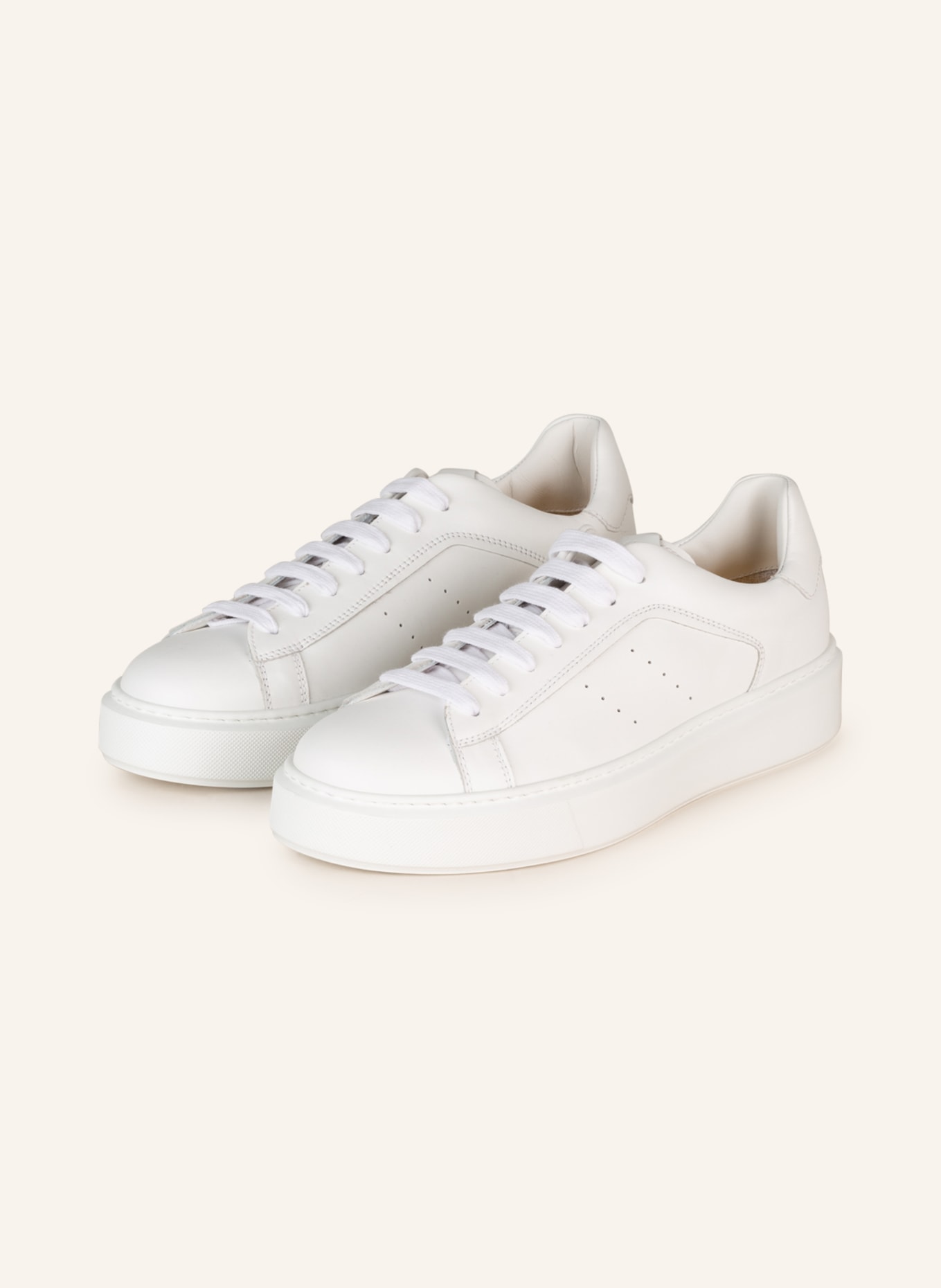 DOUCAL'S Sneakers, Color: WHITE (Image 1)