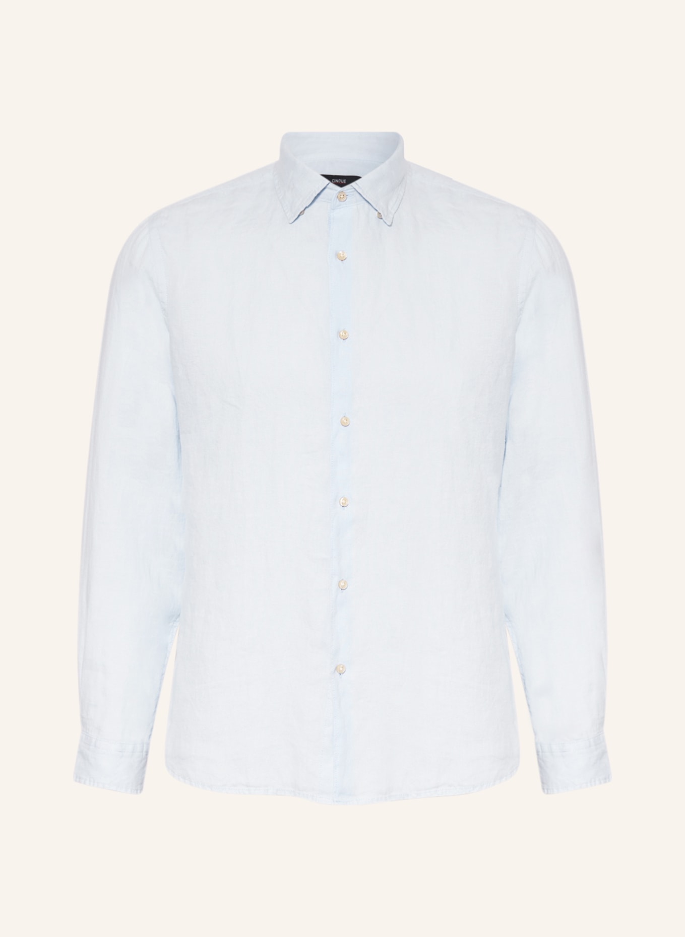 CINQUE Linen shirt CISTEVE slim Fit, Color: LIGHT BLUE (Image 1)