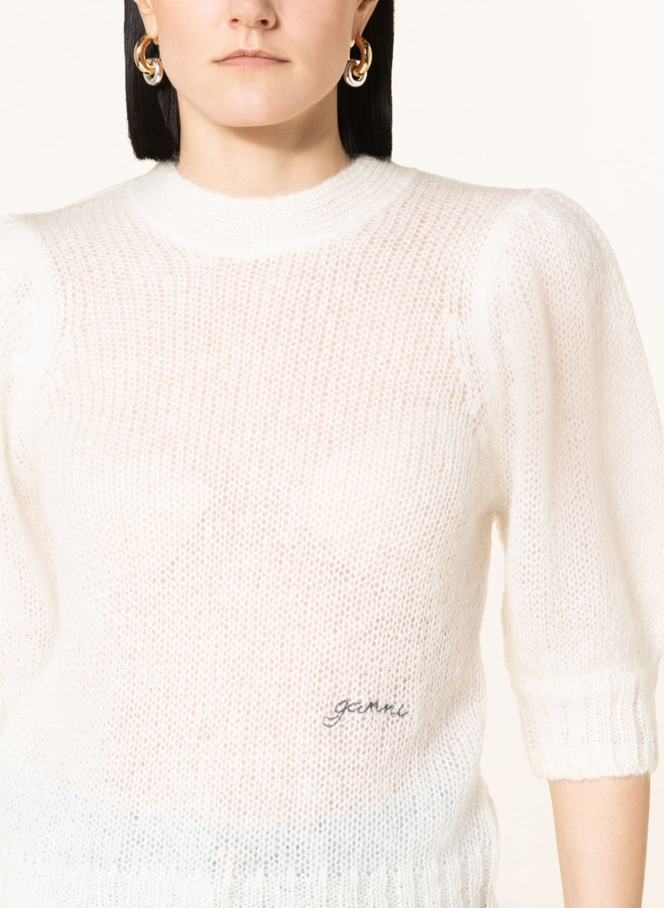 GANNI Sweater, Color: ECRU (Image 4)