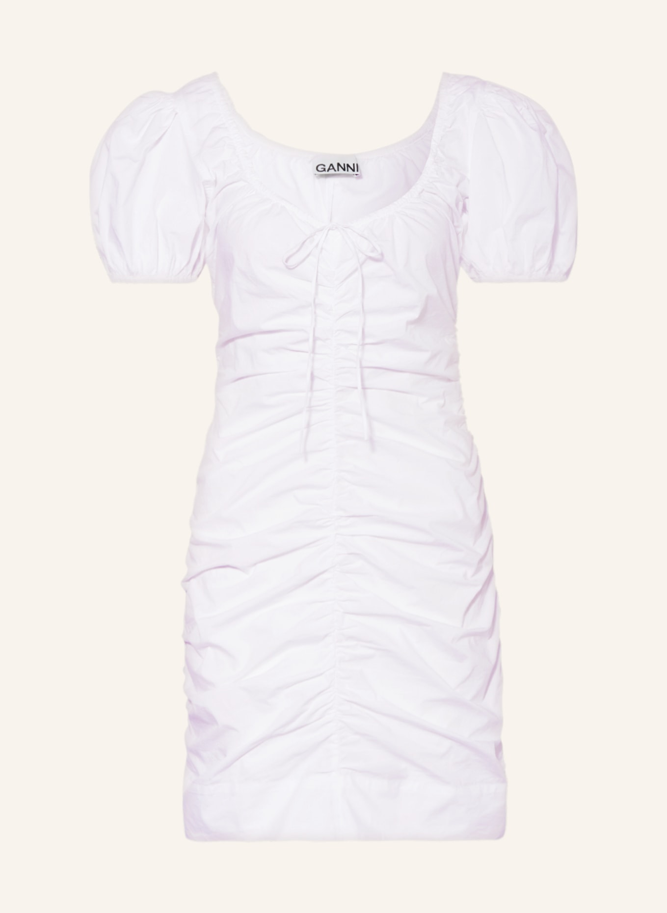 GANNI Kleid, Farbe: WEISS (Bild 1)