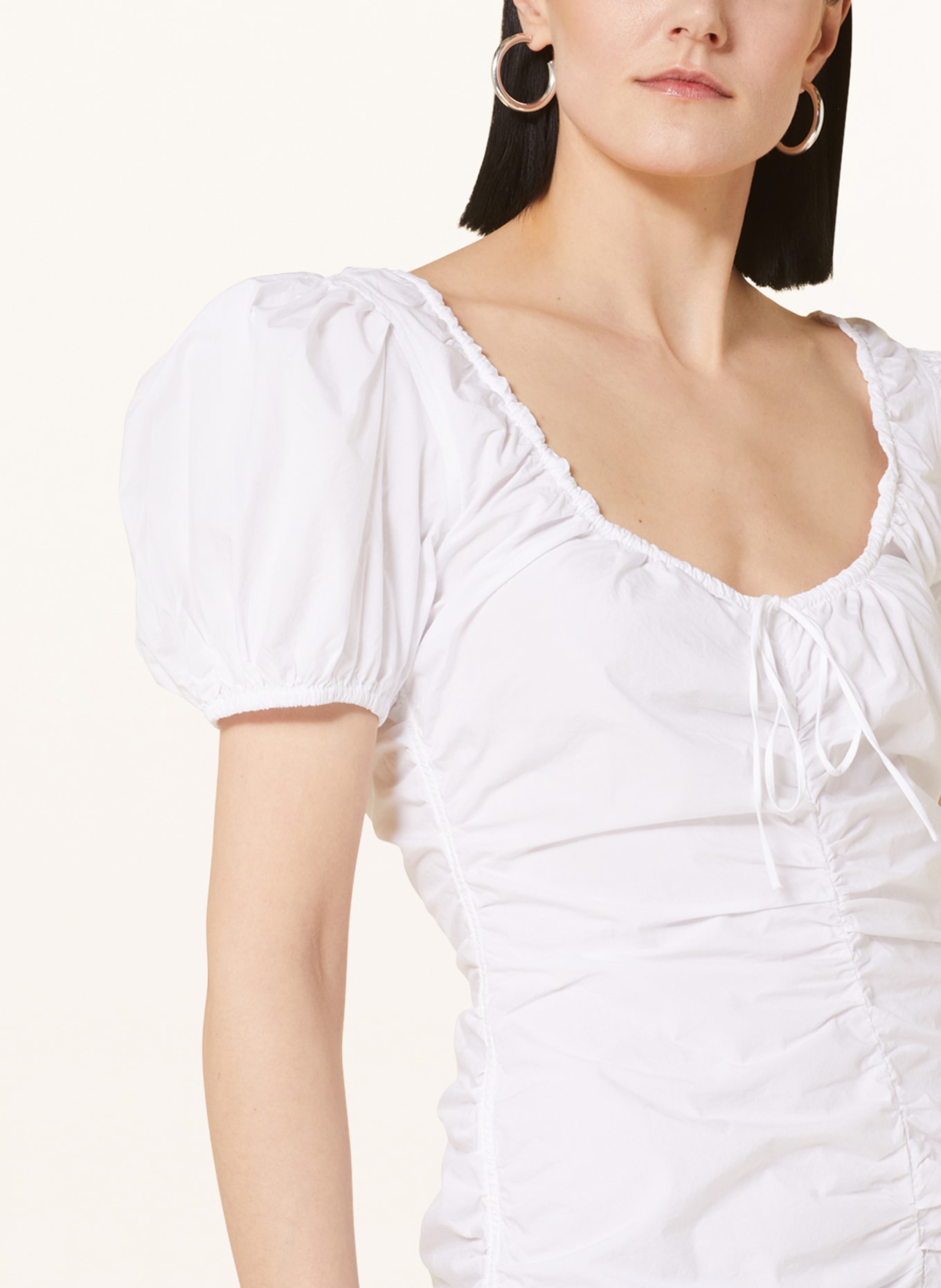 GANNI Dress, Color: WHITE (Image 4)
