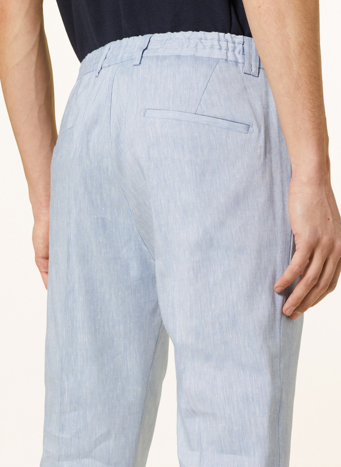 CINQUE Oblekové kalhoty CISAND Extra Slim Fit, Barva: TMAVĚ MODRÁ (Obrázek 6)