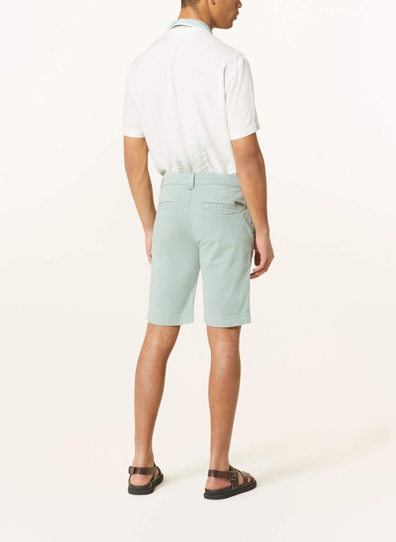 BALDESSARINI Shorts Regular Fit, Farbe: HELLGRÜN (Bild 3)