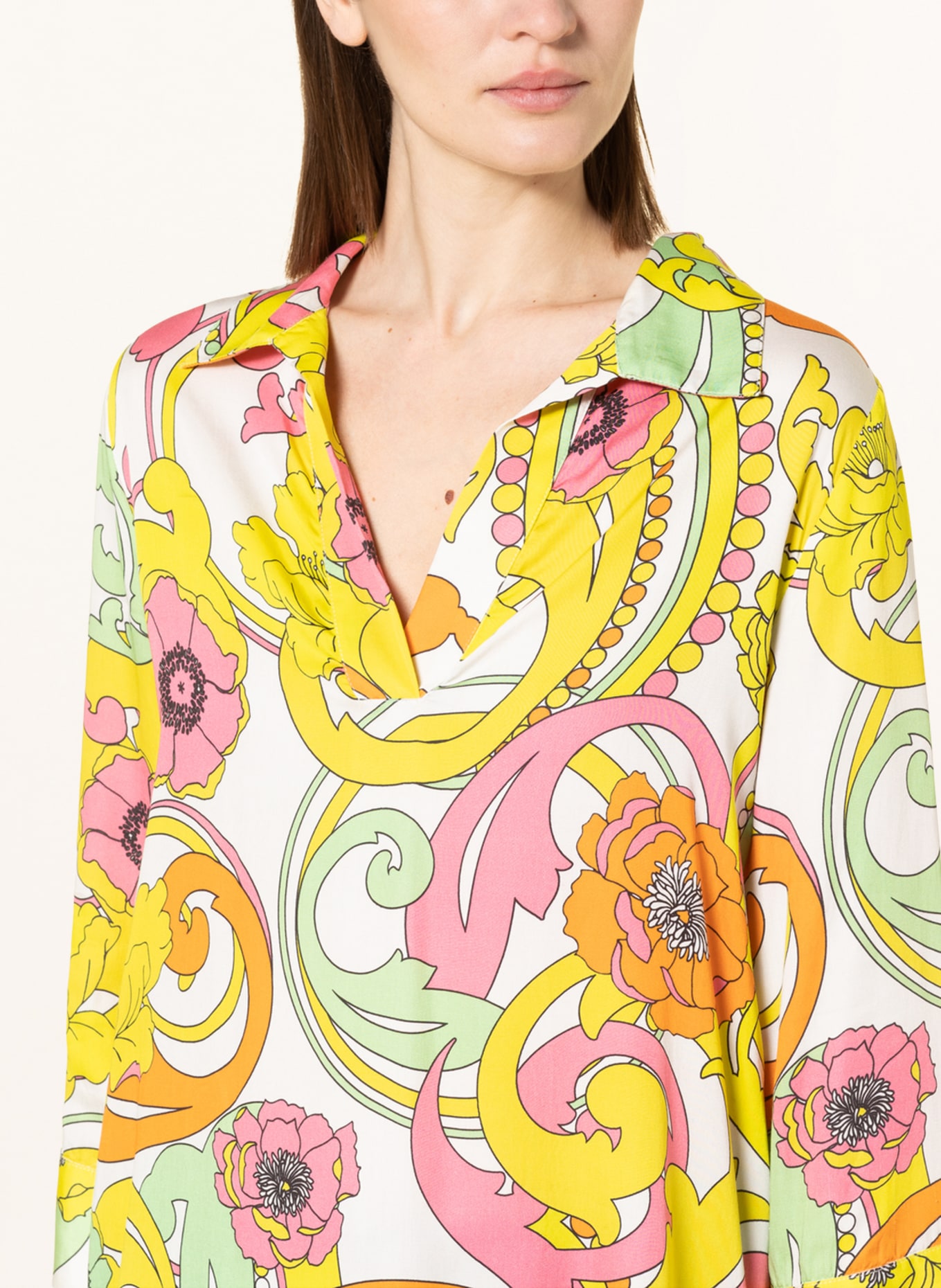 Princess GOES HOLLYWOOD Shirt blouse , Color: YELLOW/ MINT/ PINK (Image 4)