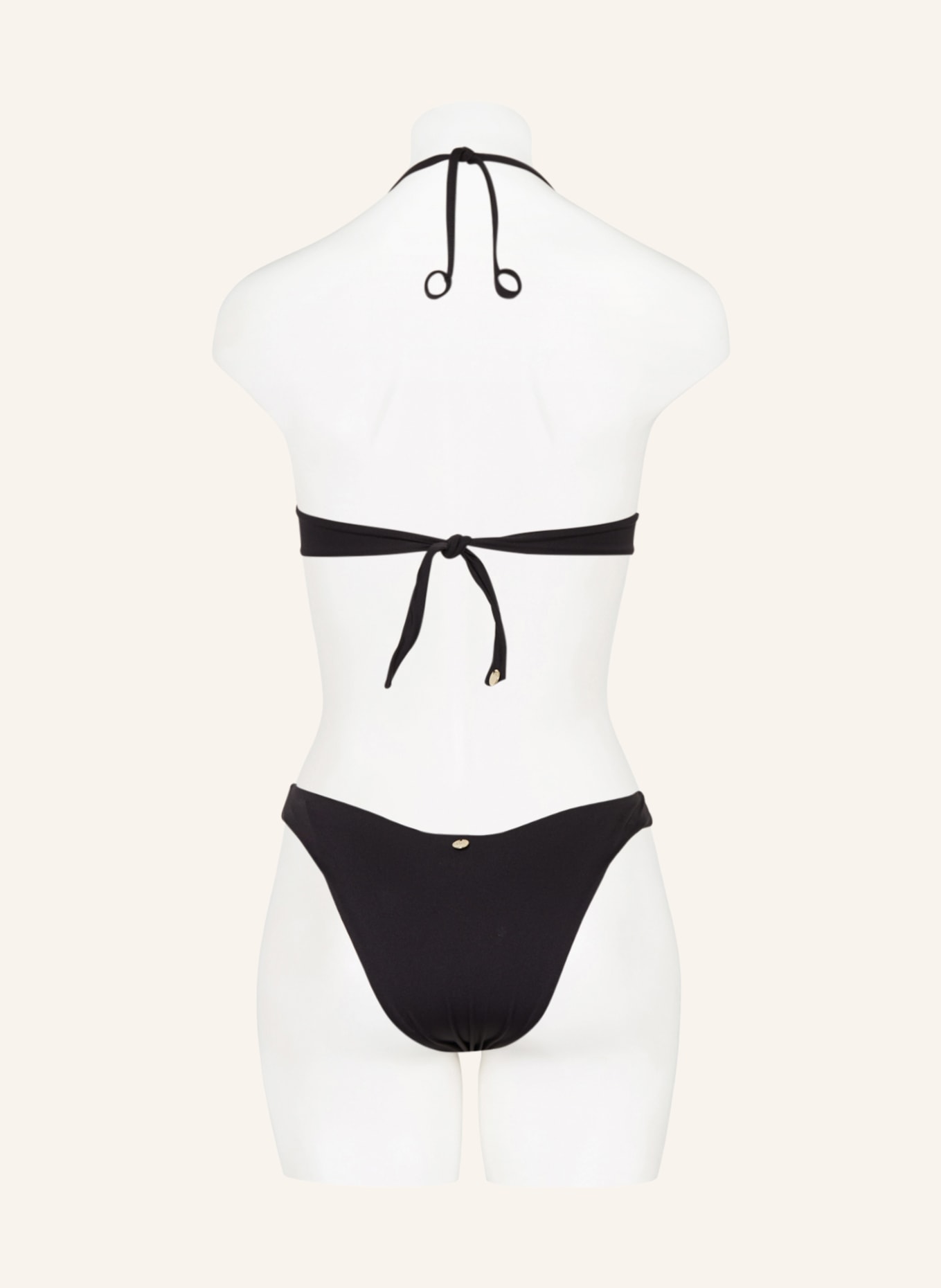 Max Mara BEACHWEAR Basic-Bikini-Hose SELMA, Farbe: SCHWARZ (Bild 3)