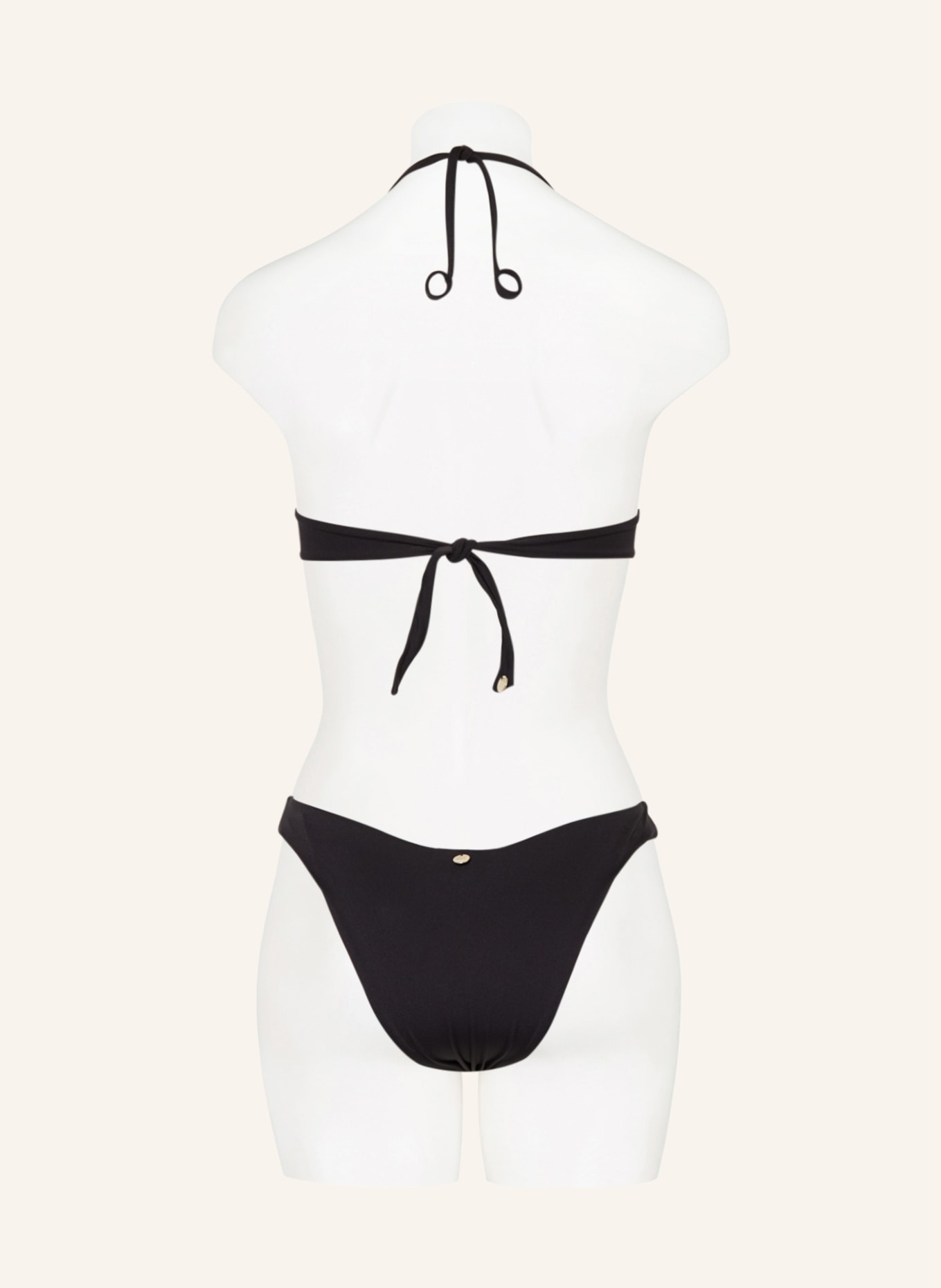 Max Mara BEACHWEAR Underwired bikini top ALBA, Color: BLACK (Image 5)