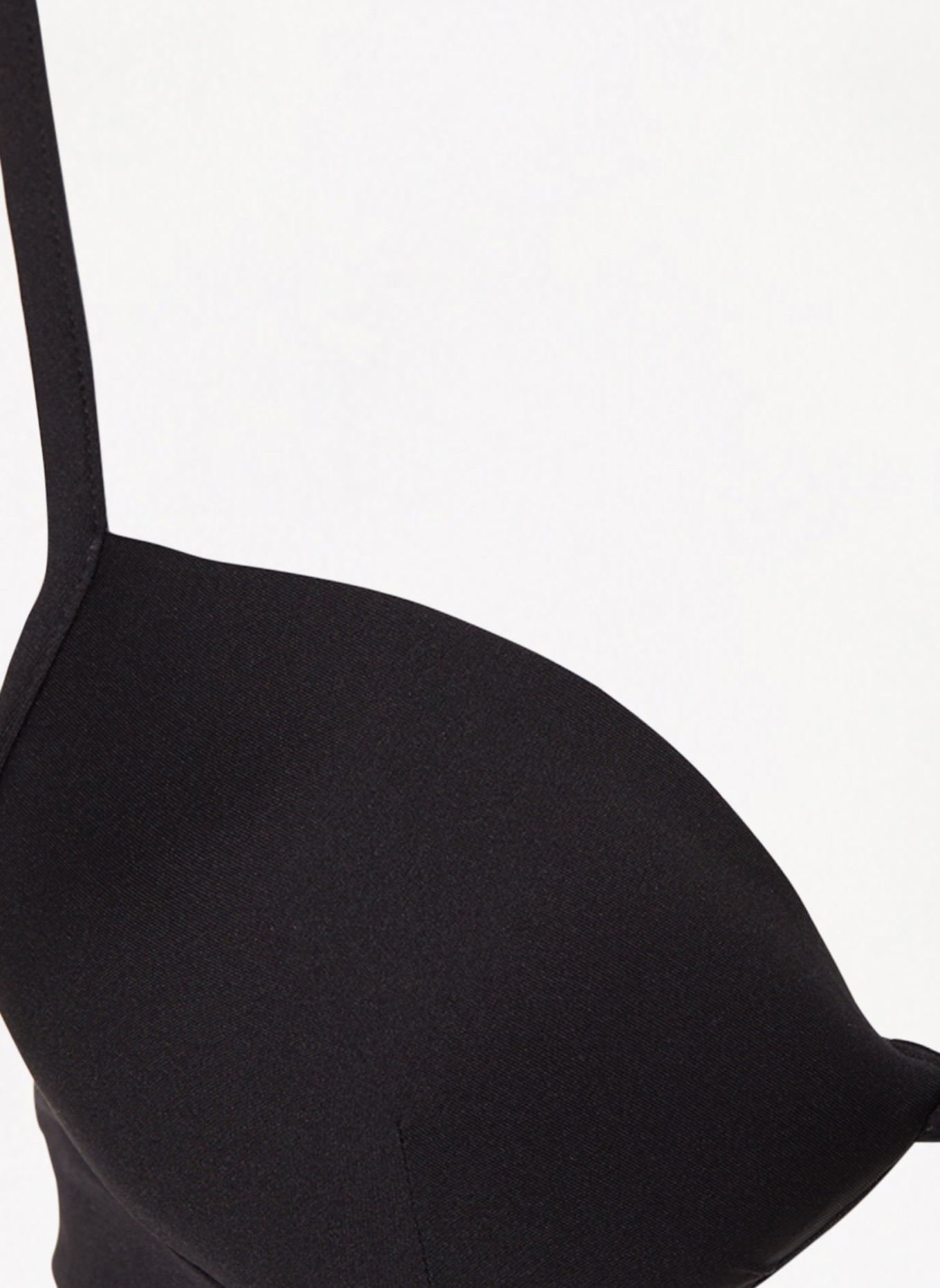 Max Mara BEACHWEAR Underwired bikini top ALBA, Color: BLACK (Image 6)