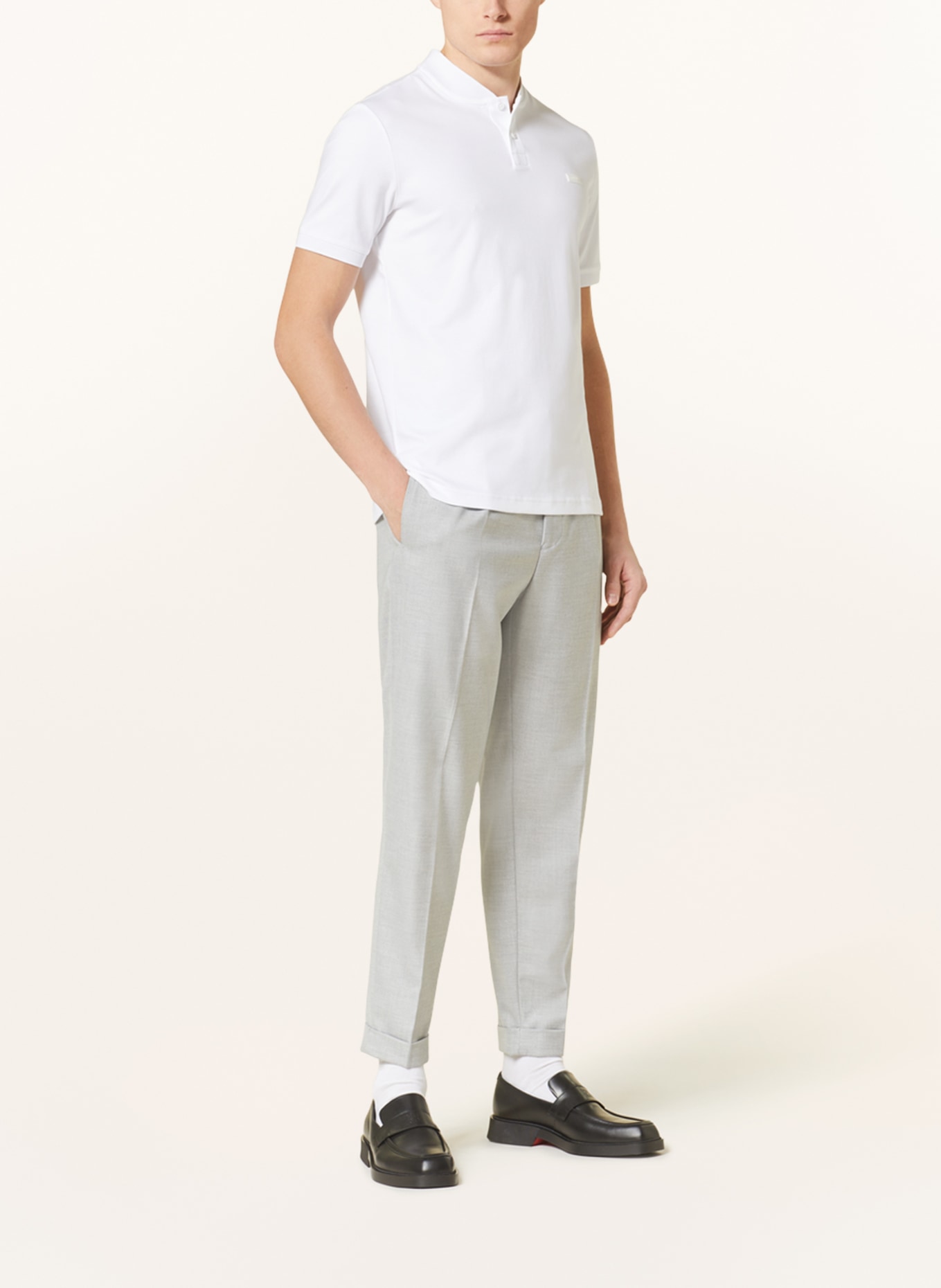 Calvin Klein Poloshirt, Farbe: WEISS (Bild 2)
