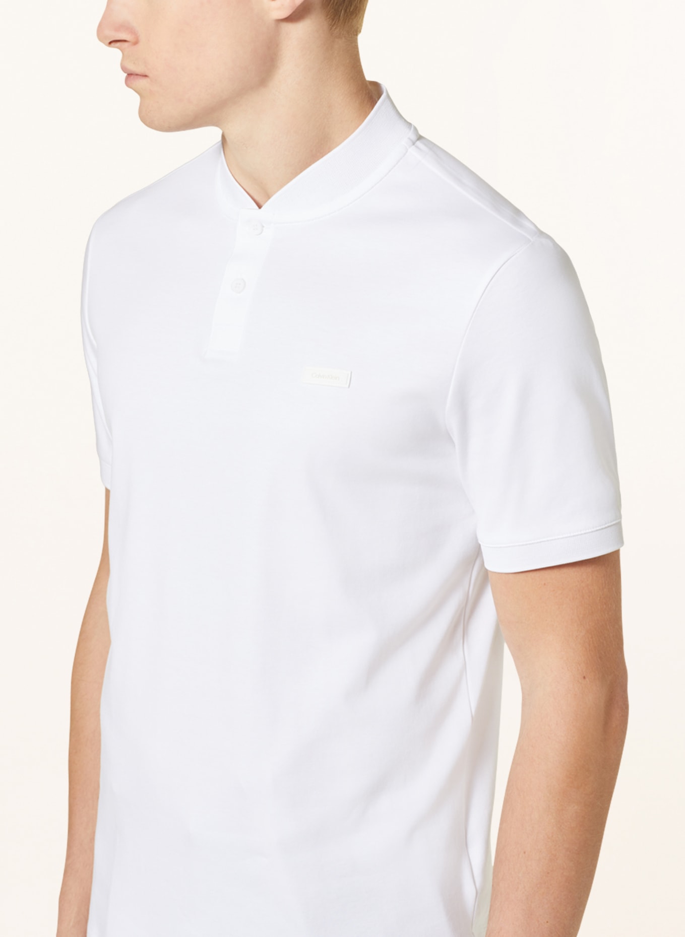 Calvin Klein Poloshirt, Farbe: WEISS (Bild 4)