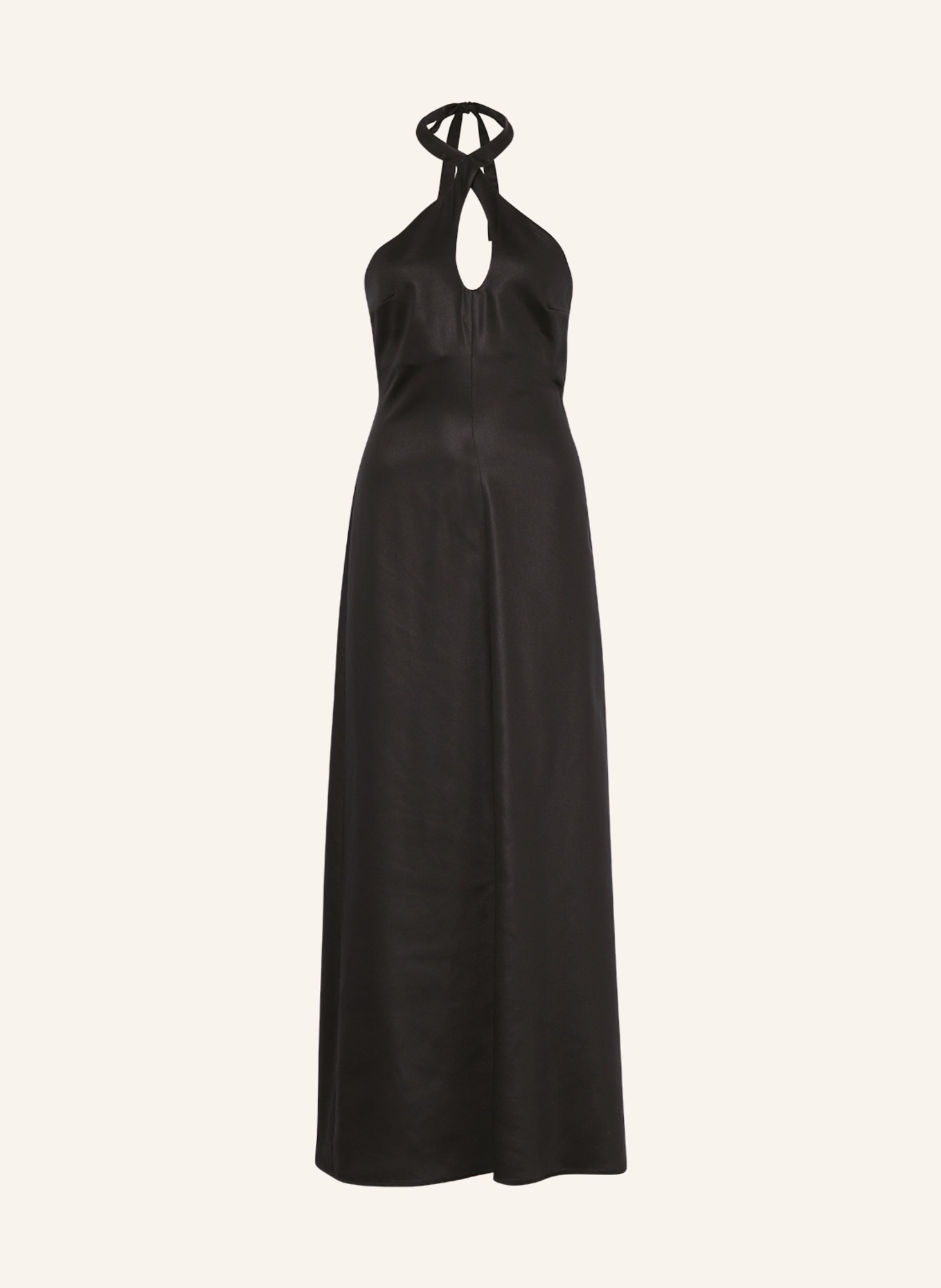 the garment Dress BEL AIR with cut-out, Color: BLACK (Image 1)
