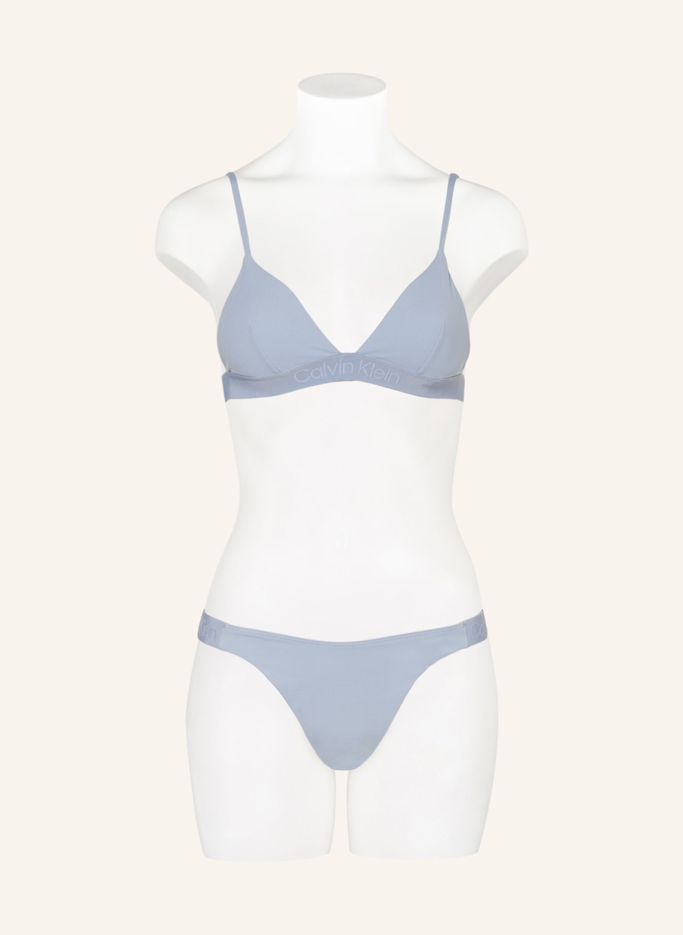 Calvin Klein Brazilian-Bikini-Hose CORE TONAL, Farbe: HELLBLAU (Bild 2)
