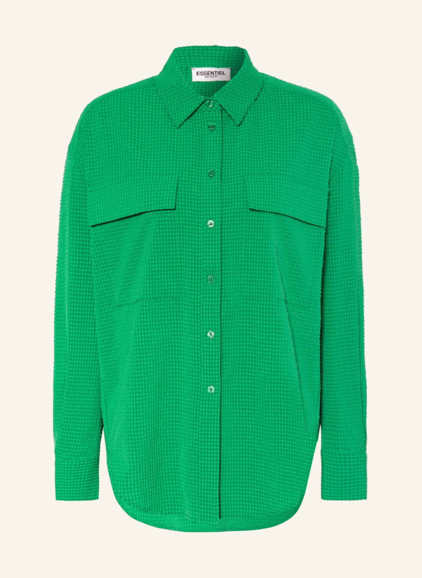 ESSENTIEL ANTWERP Shirt blouse DOLIVIA, Color: GREEN (Image 1)