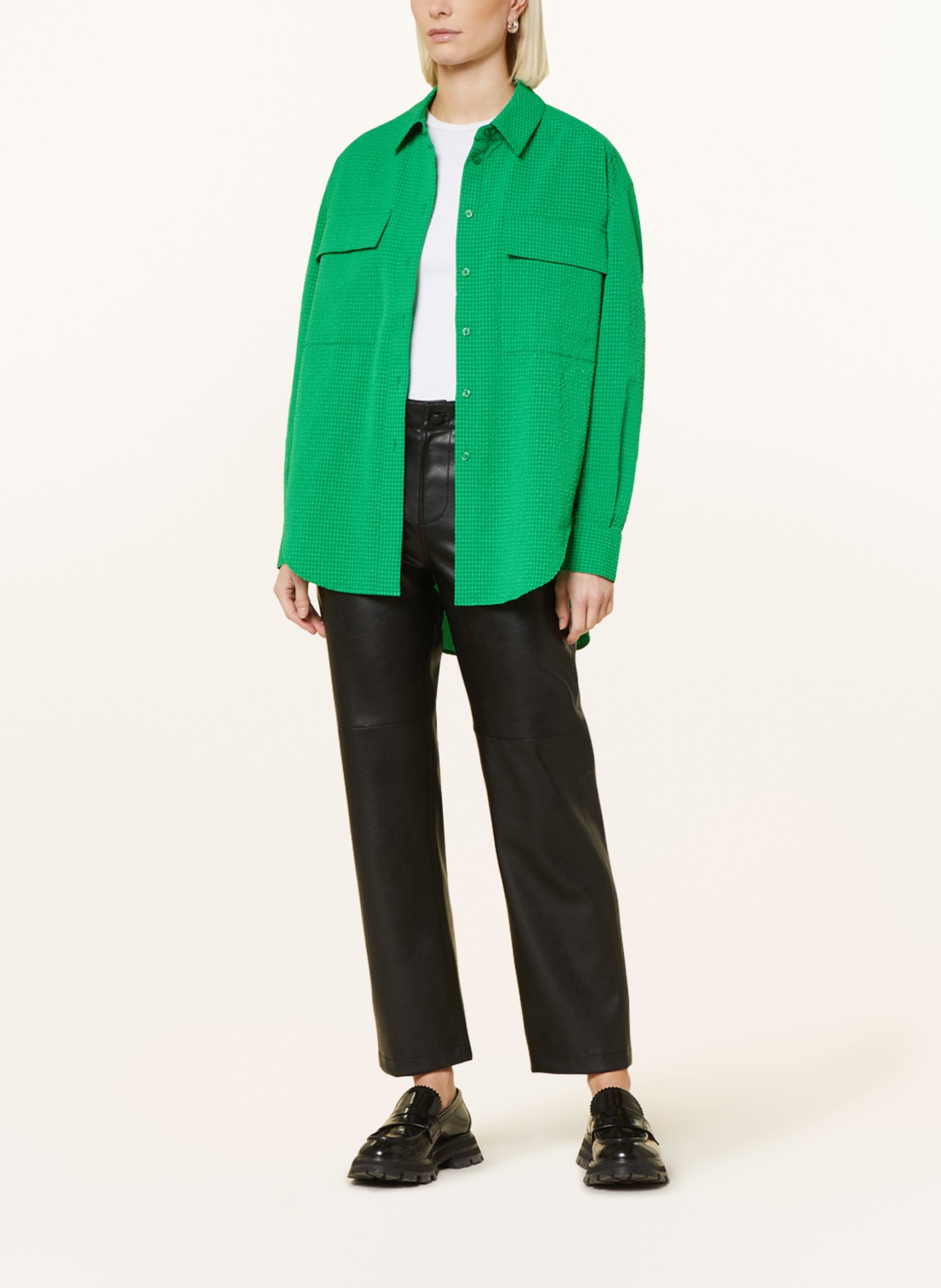 ESSENTIEL ANTWERP Shirt blouse DOLIVIA, Color: GREEN (Image 2)