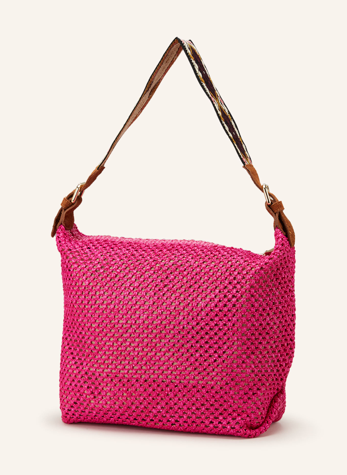 ViaMailBag Hobo bag MAYA DRILL, Color: PINK (Image 2)