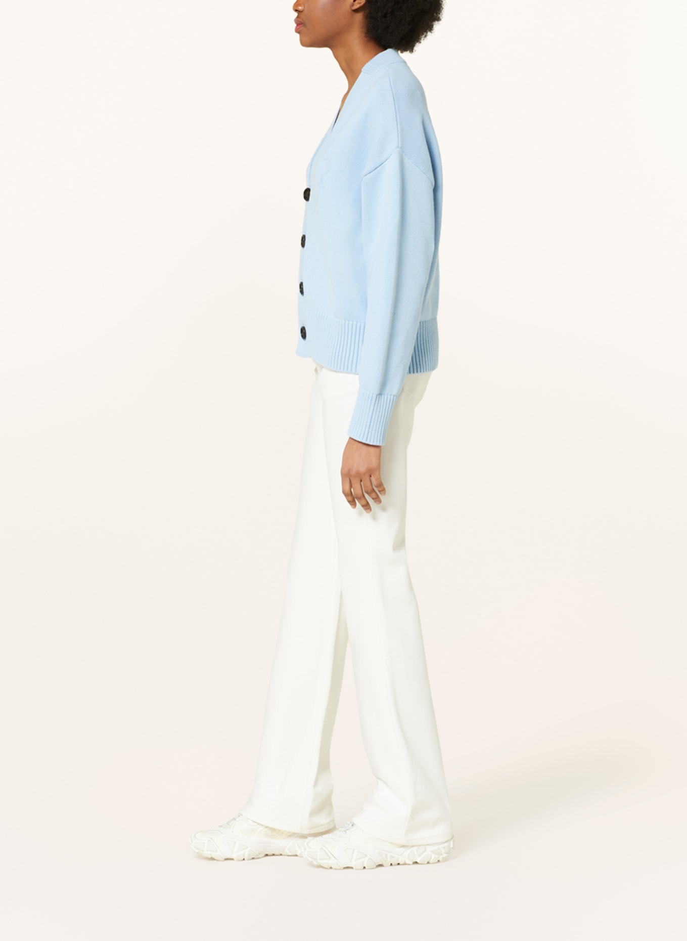 AMI PARIS Bootcut Jeans, Farbe: 168 NATURAL WHITE (Bild 4)