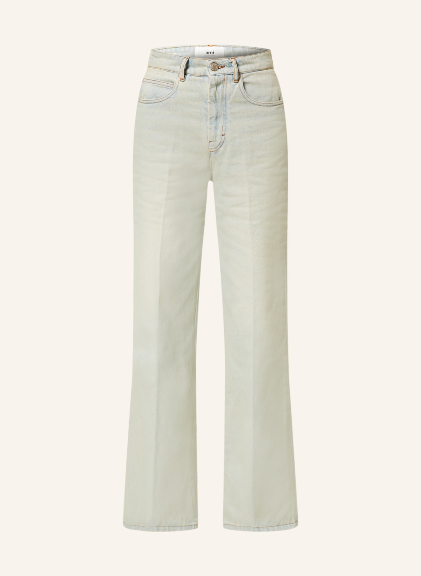 AMI PARIS Flared Jeans, Farbe: 448 BLEU JAVEL (Bild 1)
