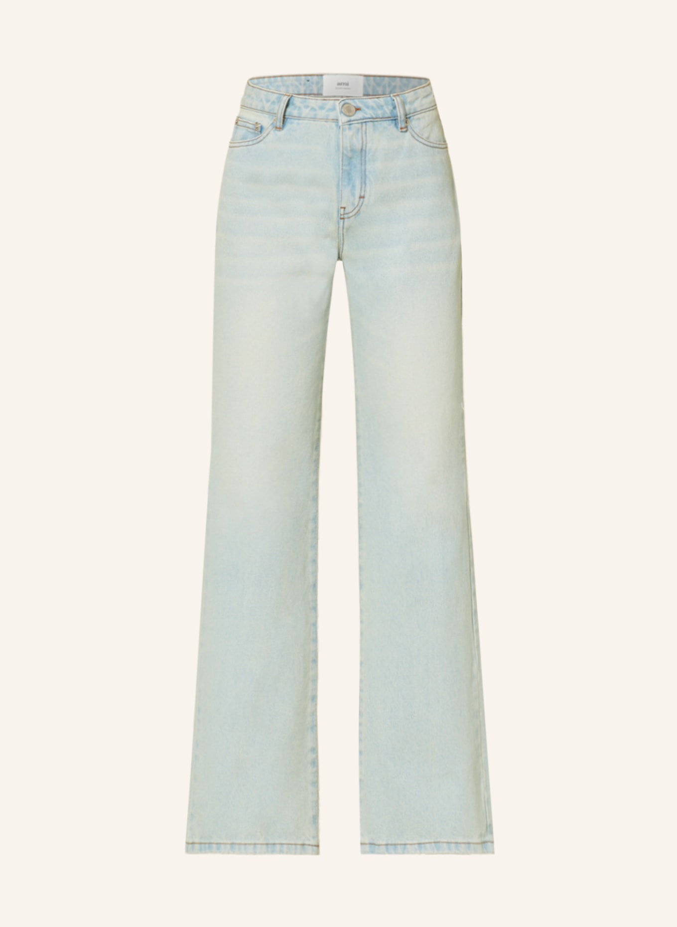 AMI PARIS Bootcut Jeans, Farbe: 448 BLEU JAVEL(Bild null)