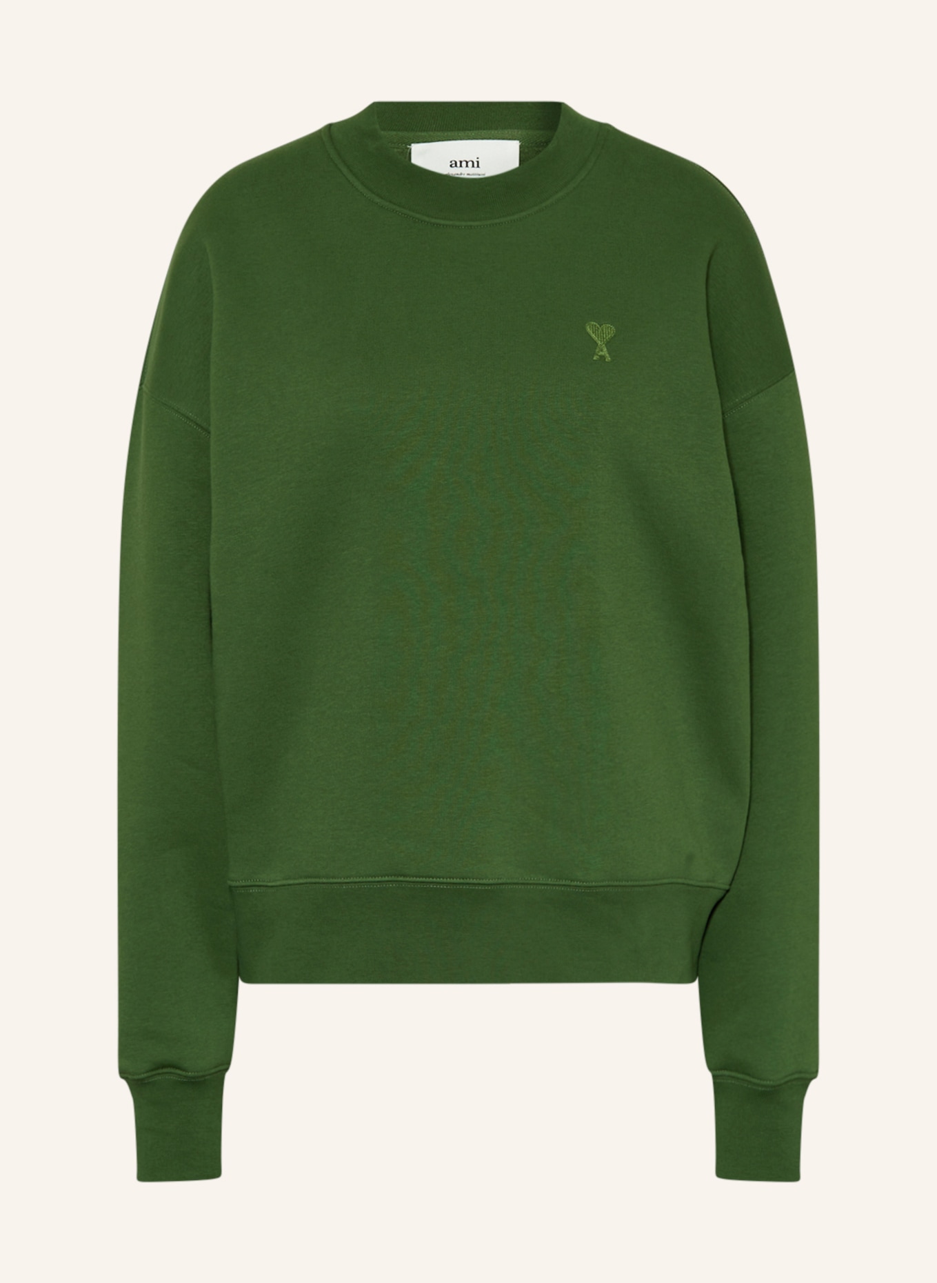 AMI PARIS Sweatshirt, Color: GREEN (Image 1)