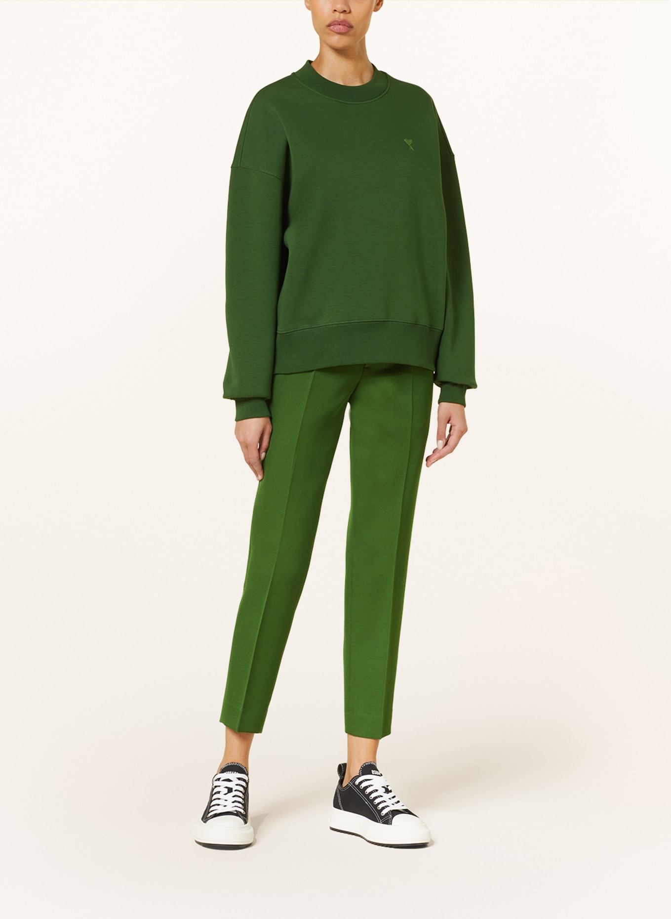 AMI PARIS Sweatshirt, Farbe: GRÜN (Bild 2)