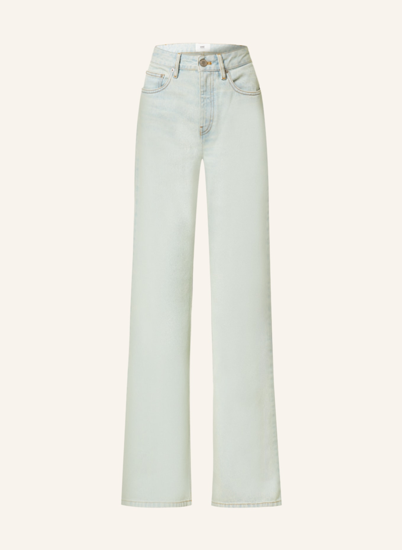 AMI PARIS Boyfriend jeans, Color: 448 BLEU JAVEL (Image 1)