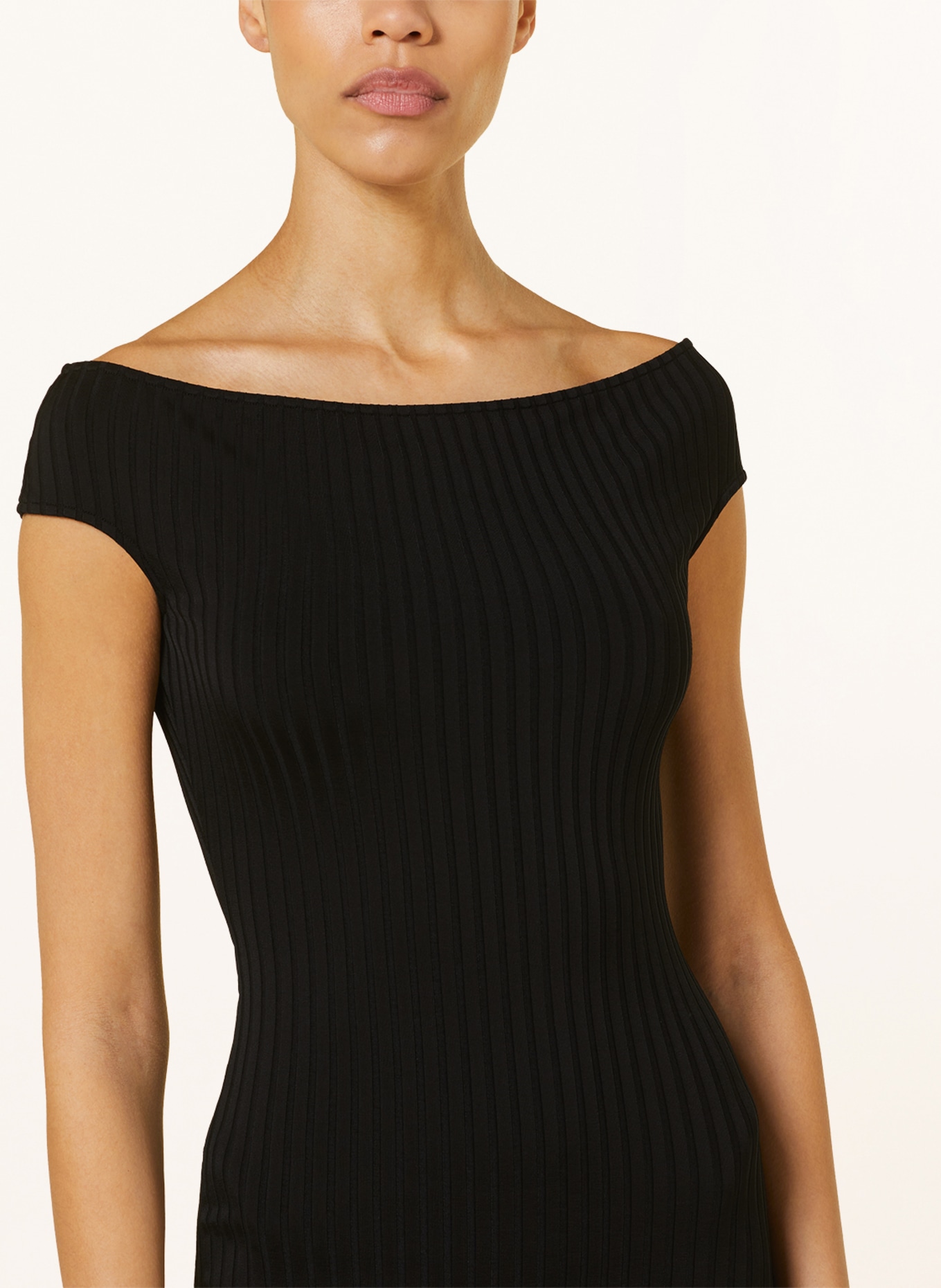 AMI PARIS Jersey dress, Color: BLACK (Image 4)