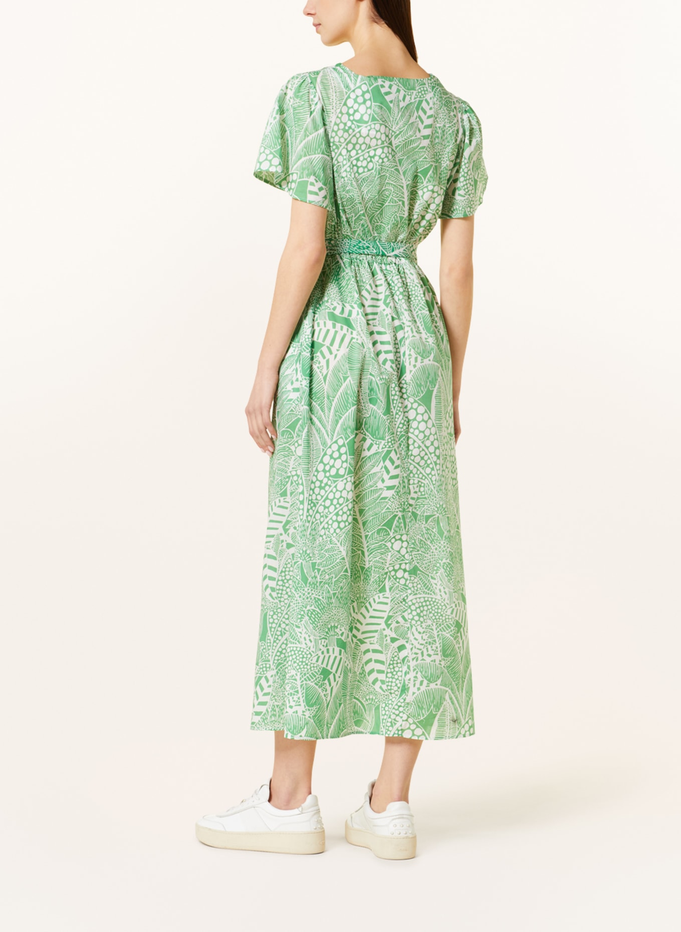 ROBERT FRIEDMAN Dress RACHEL, Color: GREEN/ WHITE (Image 3)