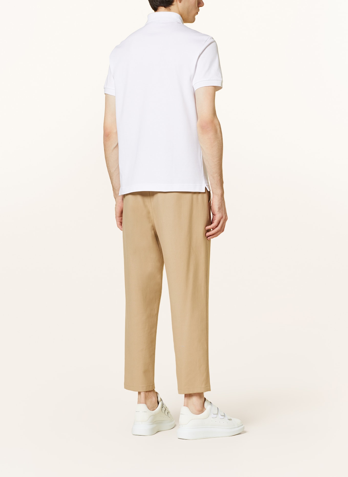 ETRO Piqué polo shirt , Color: WHITE (Image 3)