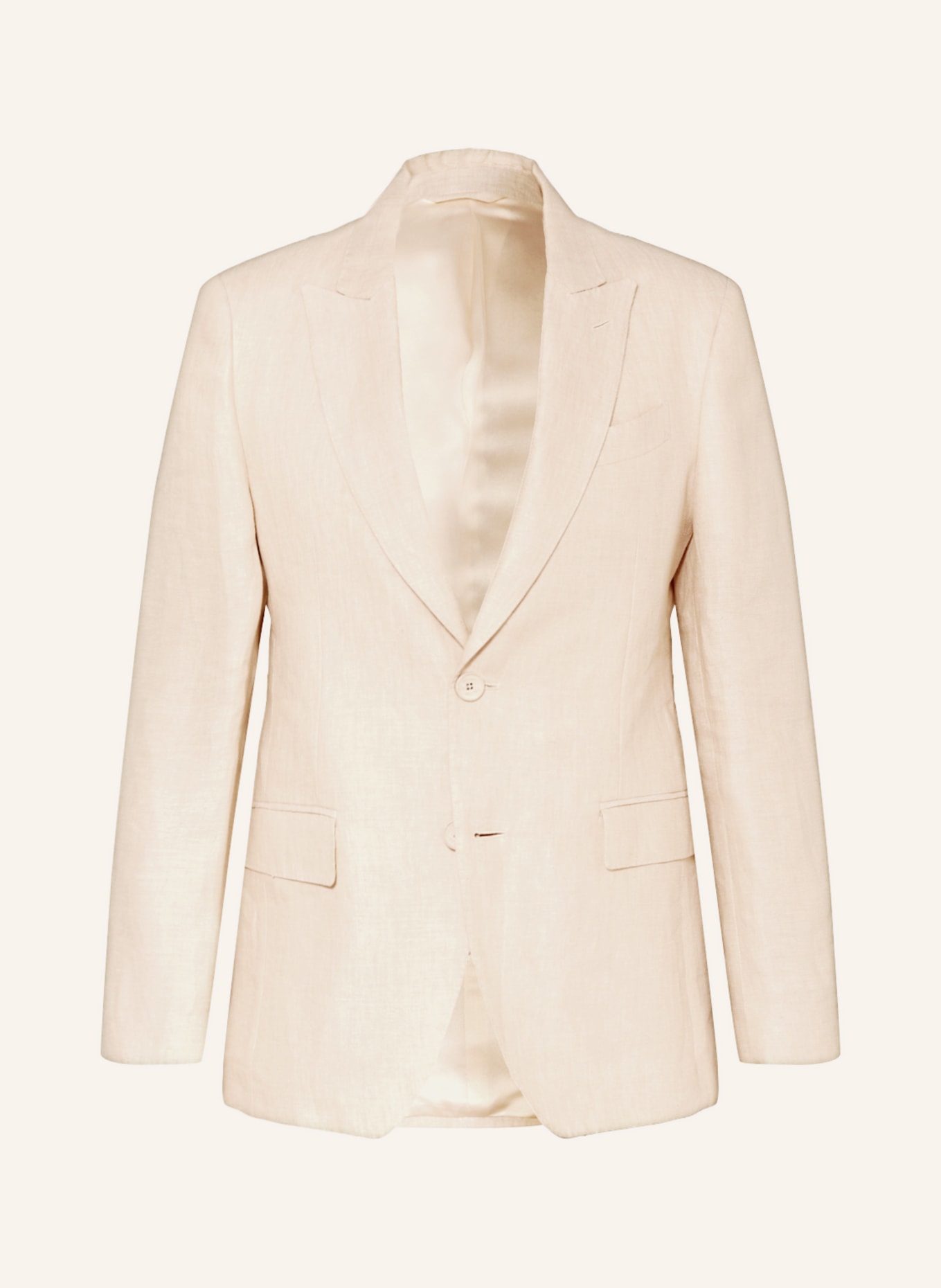 ETRO Suit jacket extra slim fit in linen, Color: ECRU (Image 1)