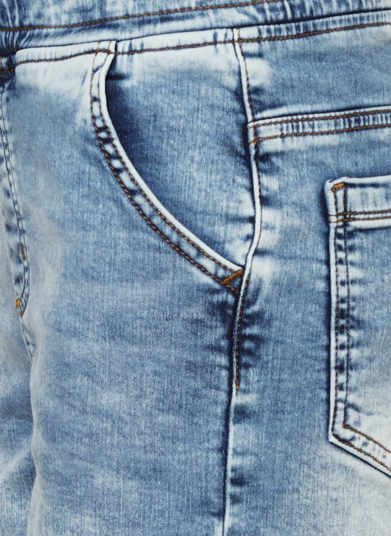 BLUE EFFECT Szorty jeansowe, Kolor: JASNONIEBIESKI (Obrazek 3)