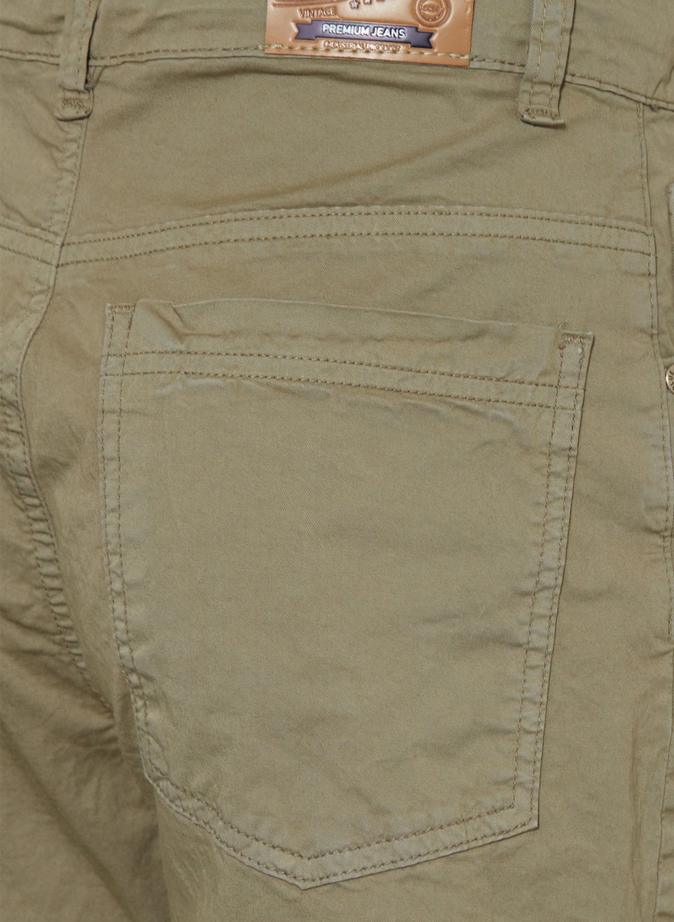 BLUE EFFECT Spodnie loose fit, Kolor: KHAKI (Obrazek 3)