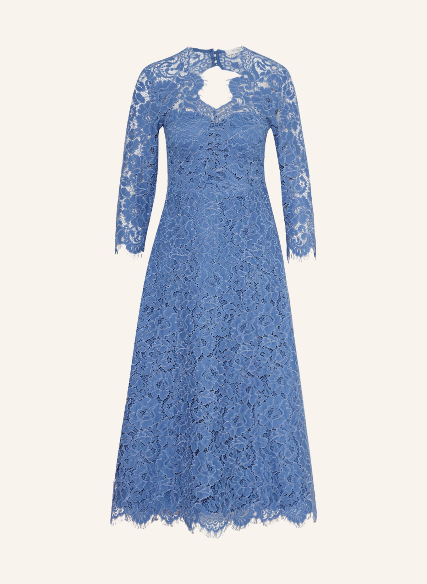 IVY OAK Cocktail dress MADELEINE in lace with cut-out, Color: BLUE (Image 1)