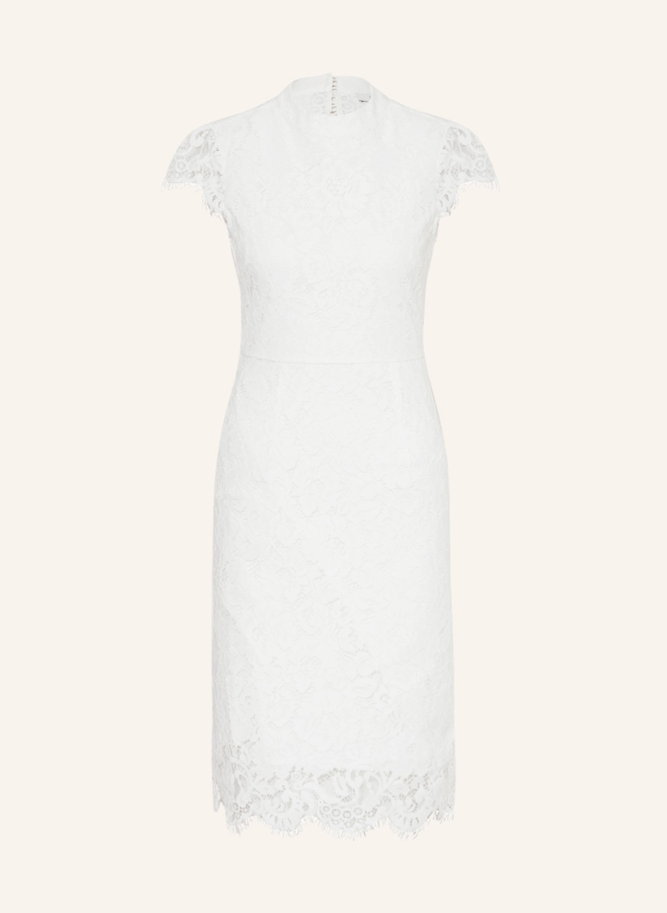 IVY OAK Cocktail dress MARA in lace with cut-out, Color: WHITE (Image 1)