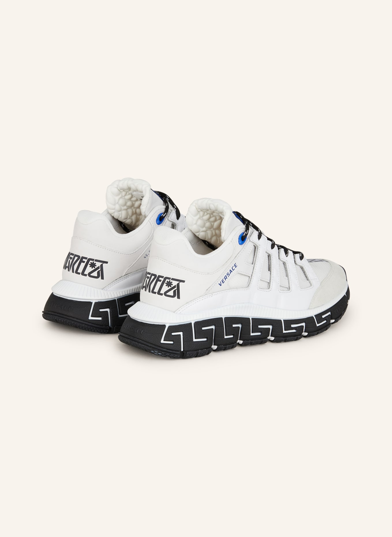 VERSACE Sneakers TRIGRECA, Color: WHITE/ LIGHT GRAY (Image 2)