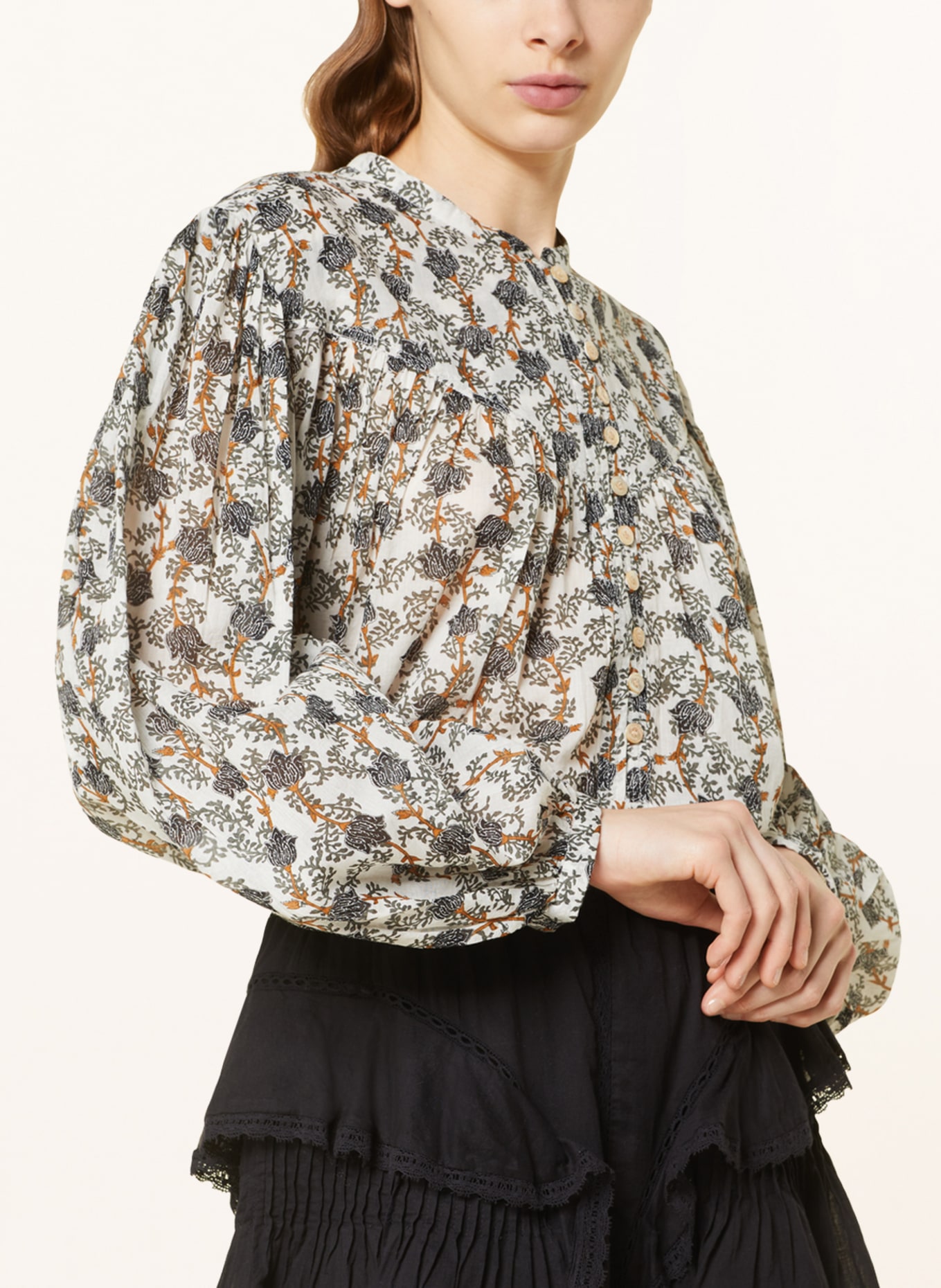 ISABEL MARANT ÉTOILE Shirt blouse SALIKA with 3/4 sleeves