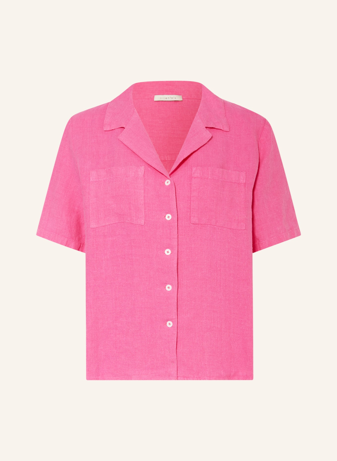 lilienfels Linen blouse, Color: PINK (Image 1)