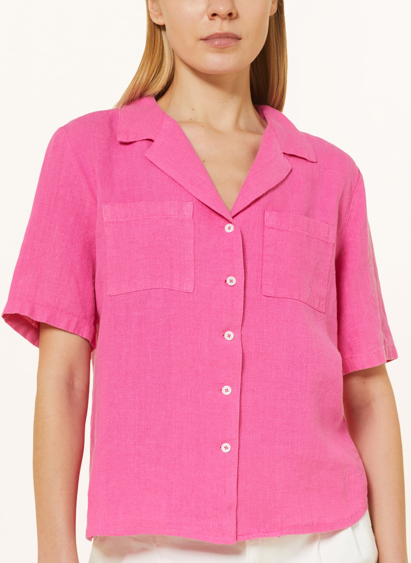 lilienfels Linen blouse, Color: PINK (Image 4)