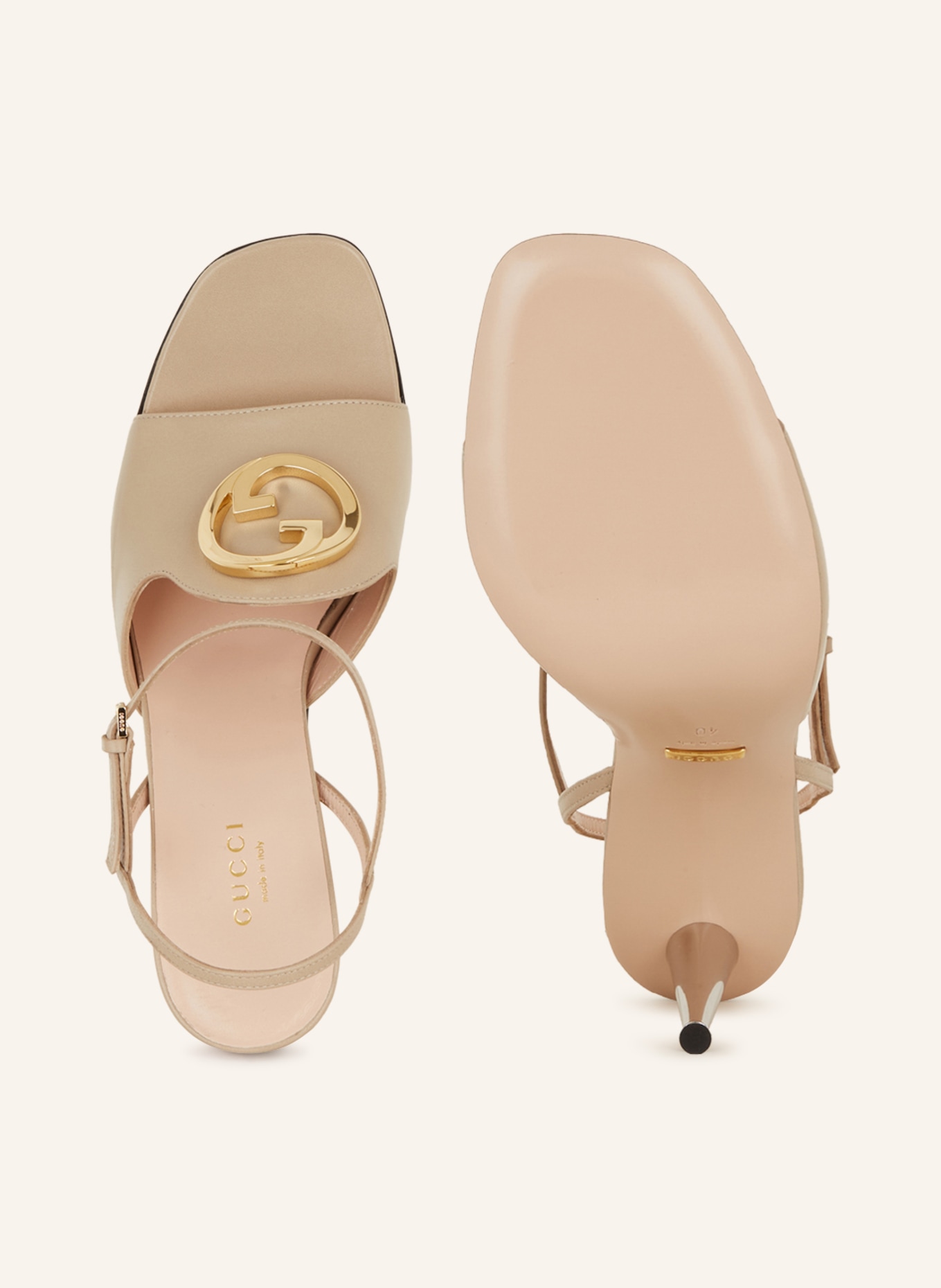 GUCCI Sandals, Color: 9511 OATMEAL (Image 5)