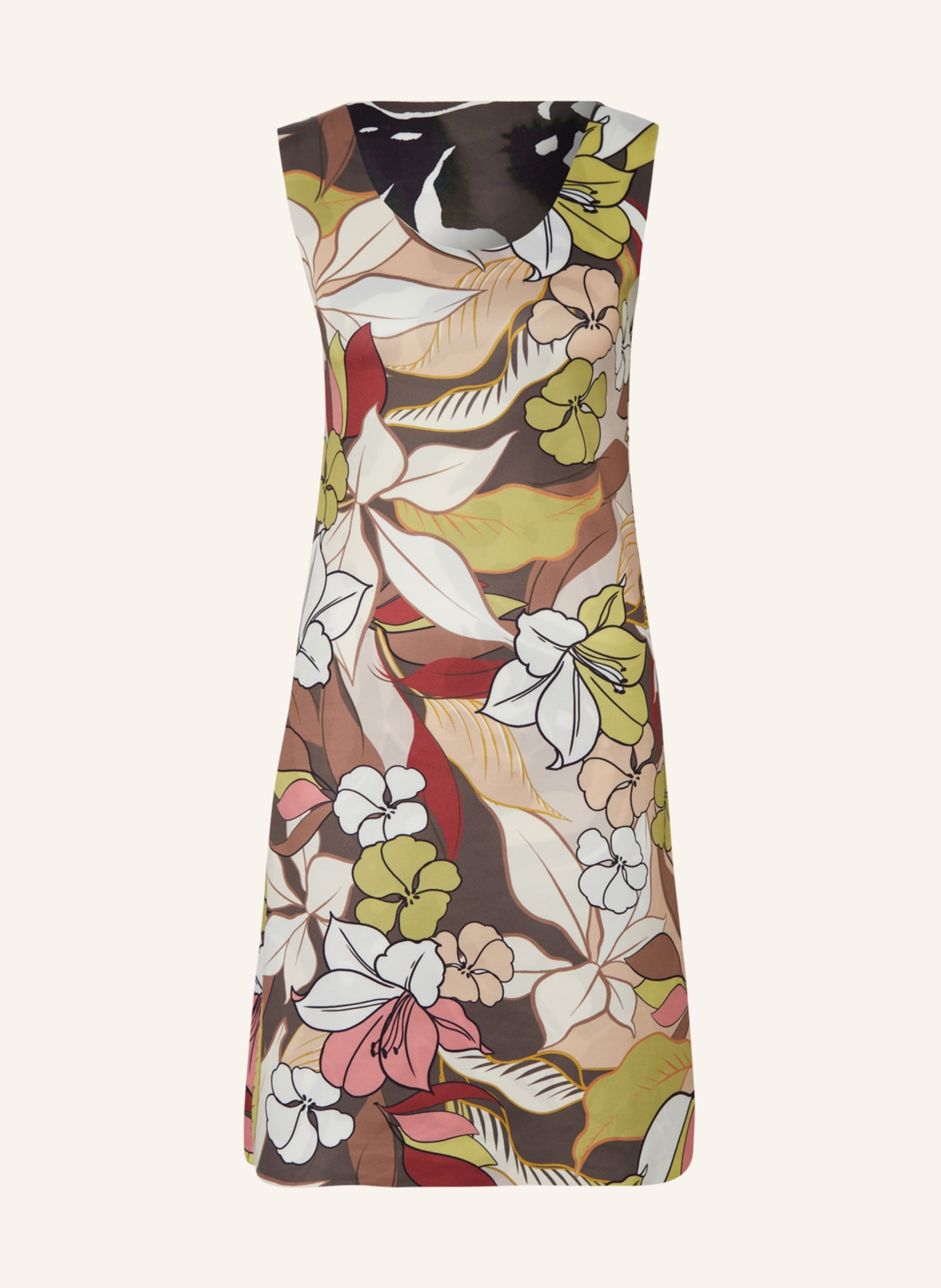 lilienfels Reversible dress, Color: WHITE/ DARK GREEN (Image 1)