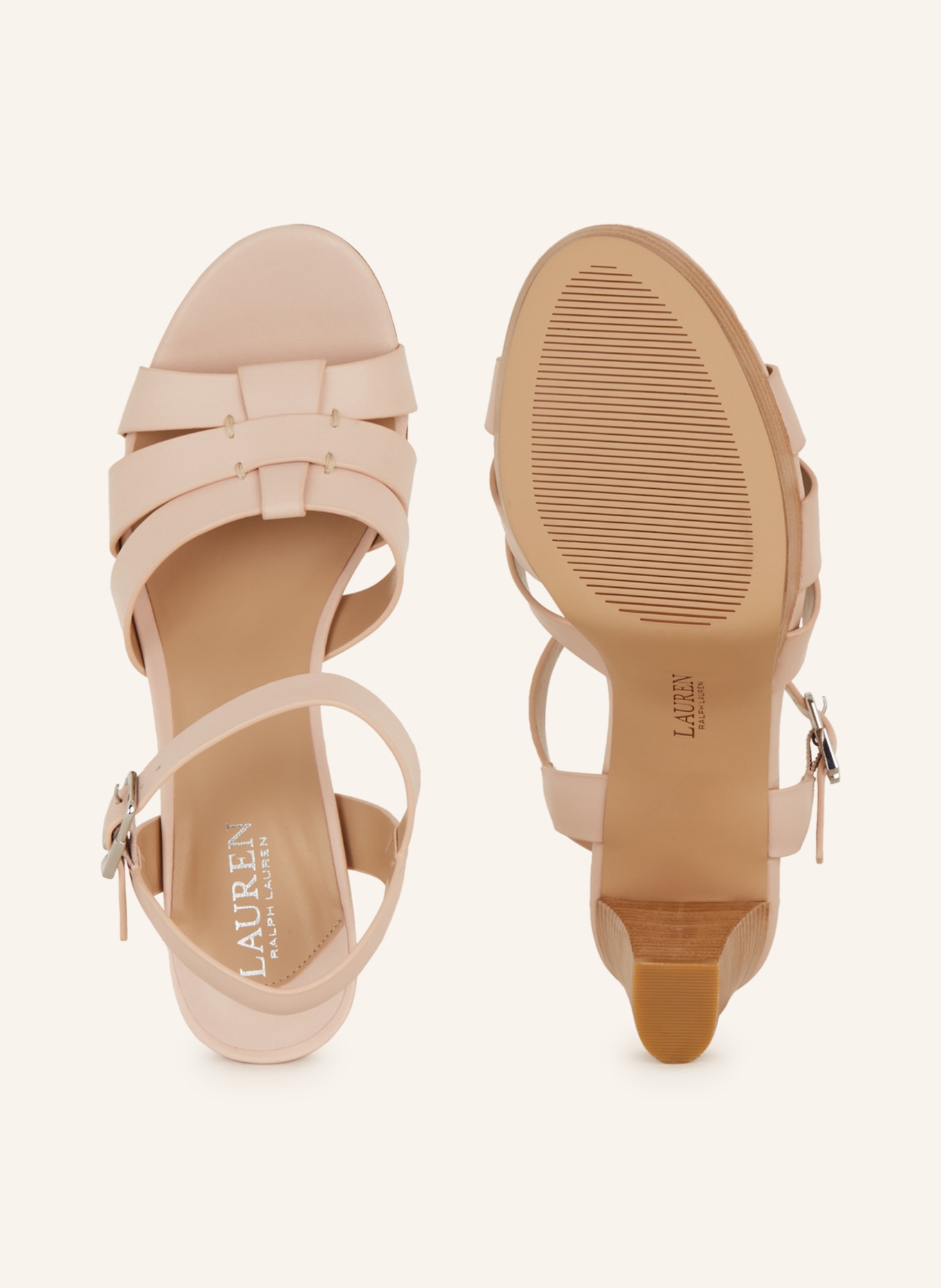 LAUREN RALPH LAUREN Platform sandals SOFFIA, Color: PINK (Image 5)