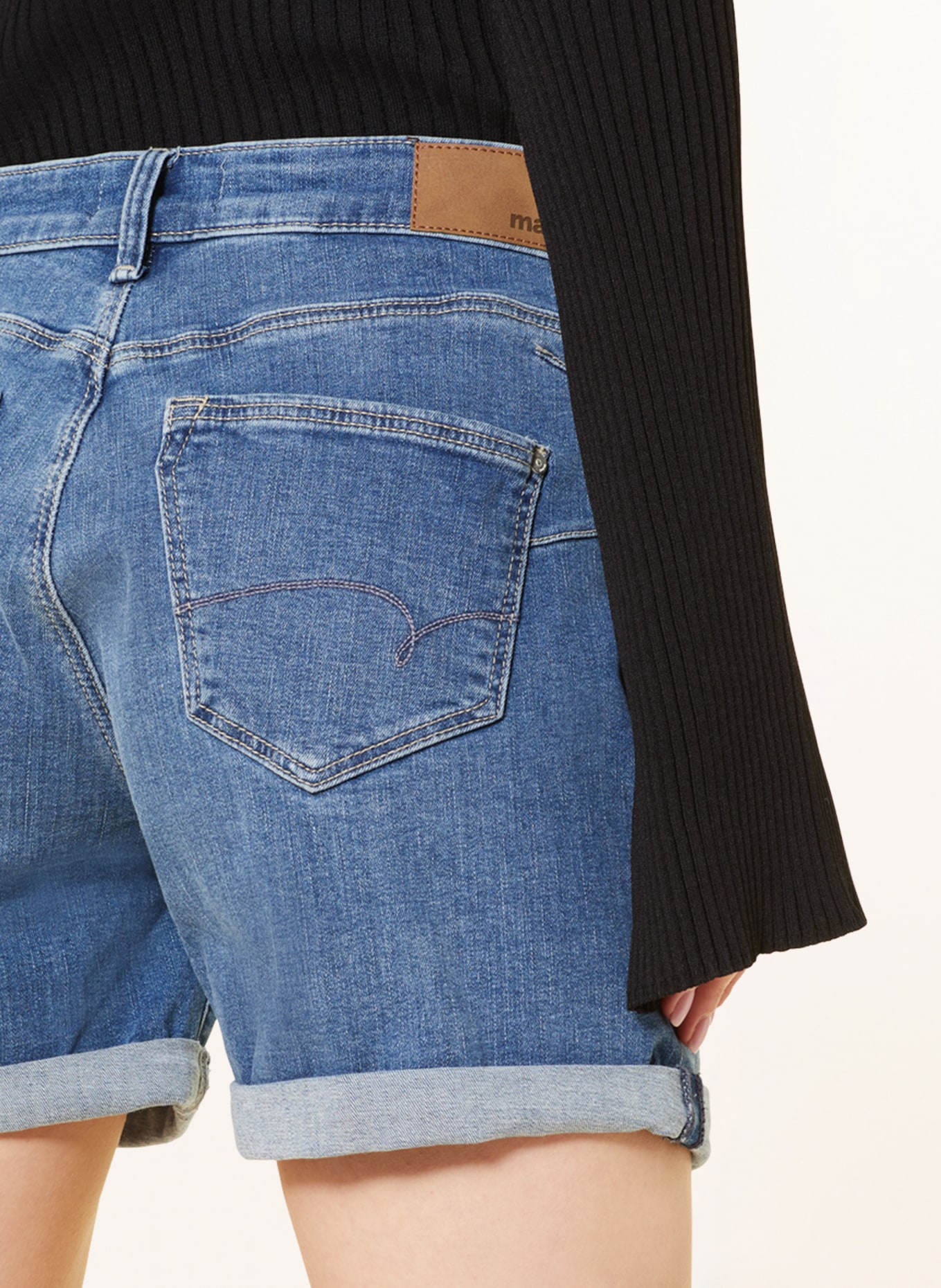 mavi Szorty jeansowe PIXIE, Kolor: 83498 mid brushed glam (Obrazek 5)