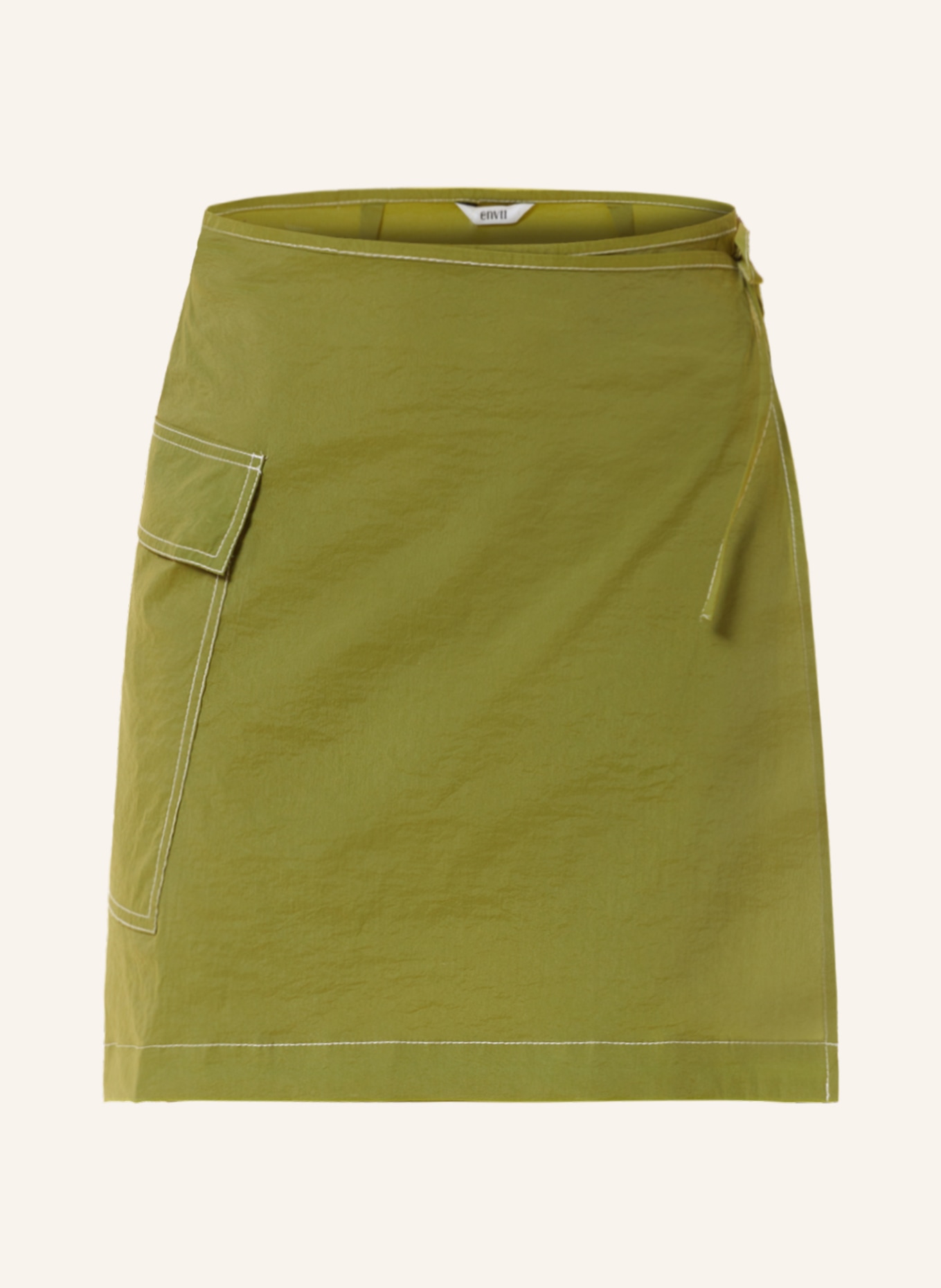 ENVII Wrap skirt ENKIWI, Color: GREEN (Image 1)
