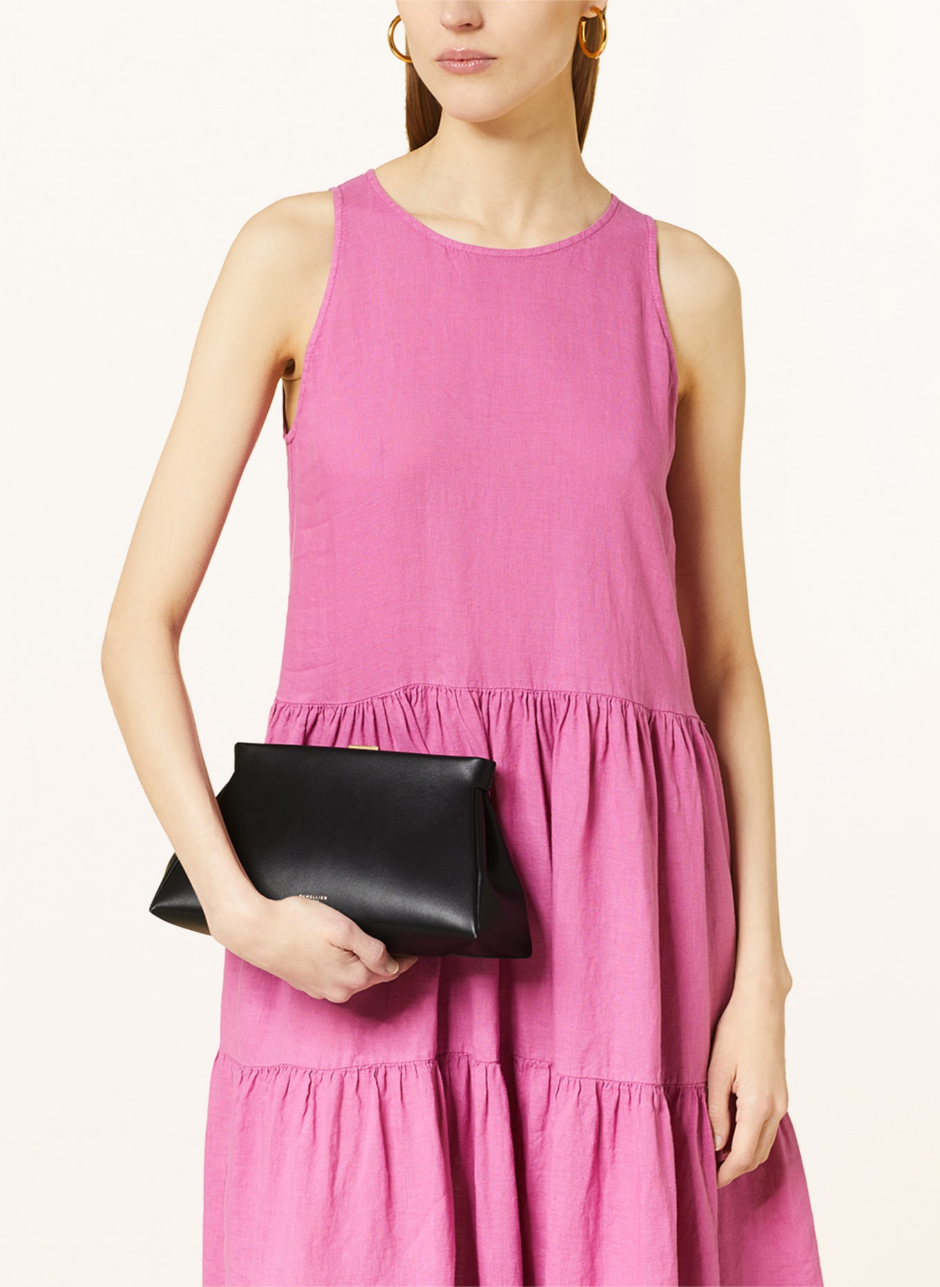 DEMELLIER Clutch CANNES: BLACK