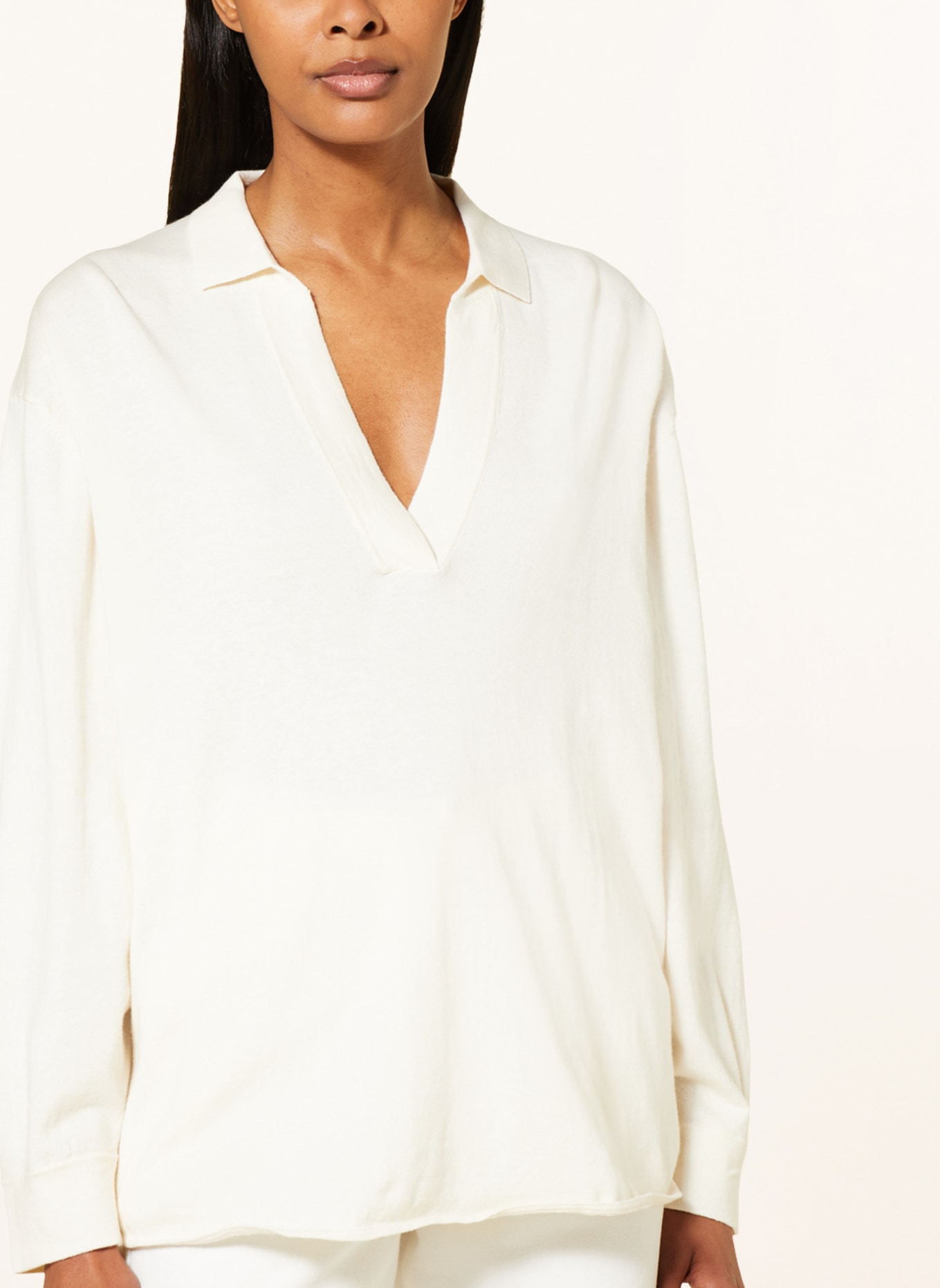 GITTA BANKO Pullover mit Cashmere, Farbe: ECRU (Bild 4)