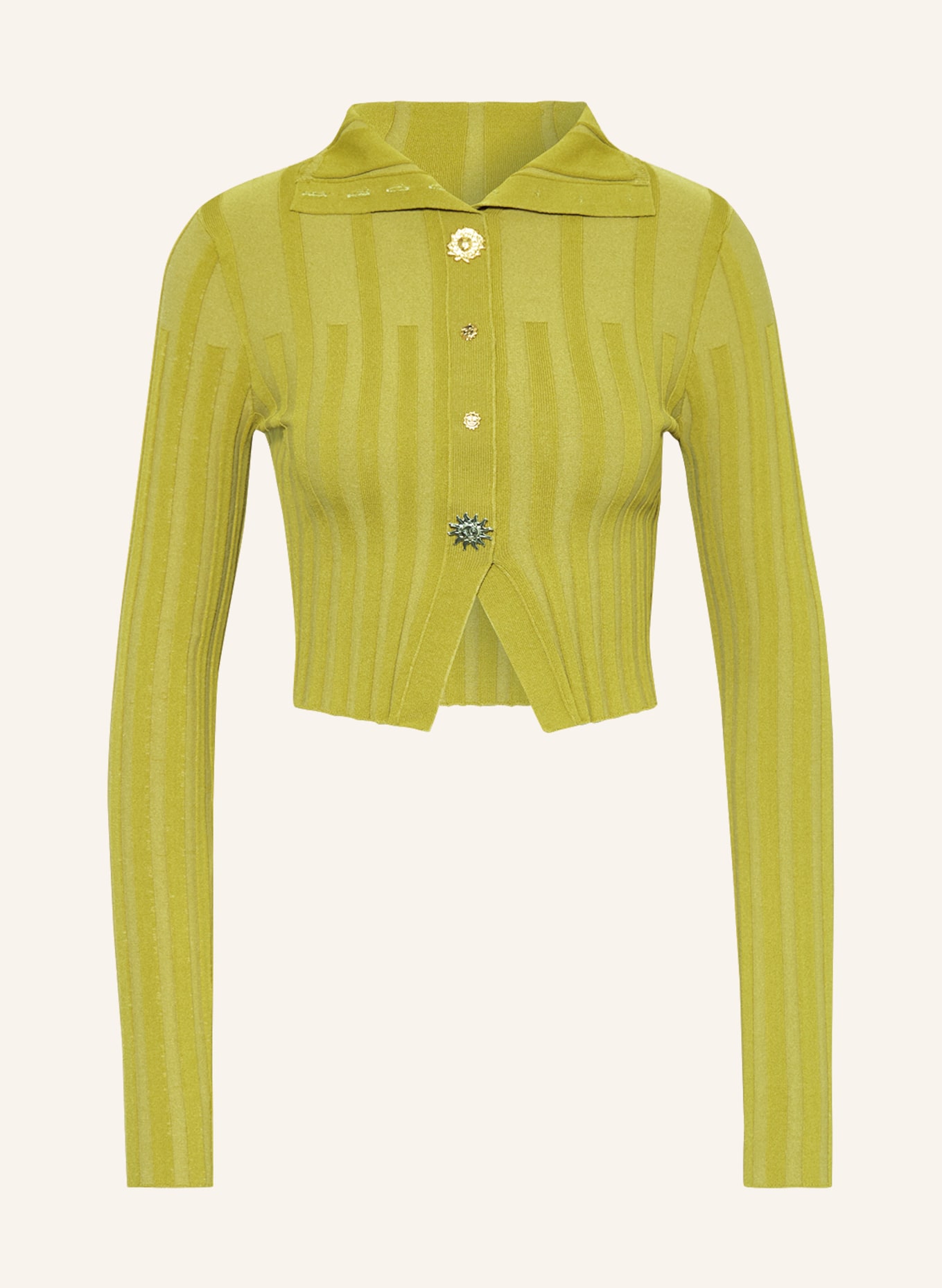 JACQUEMUS Cardigan LE CARDIGAN BANDO in olive
