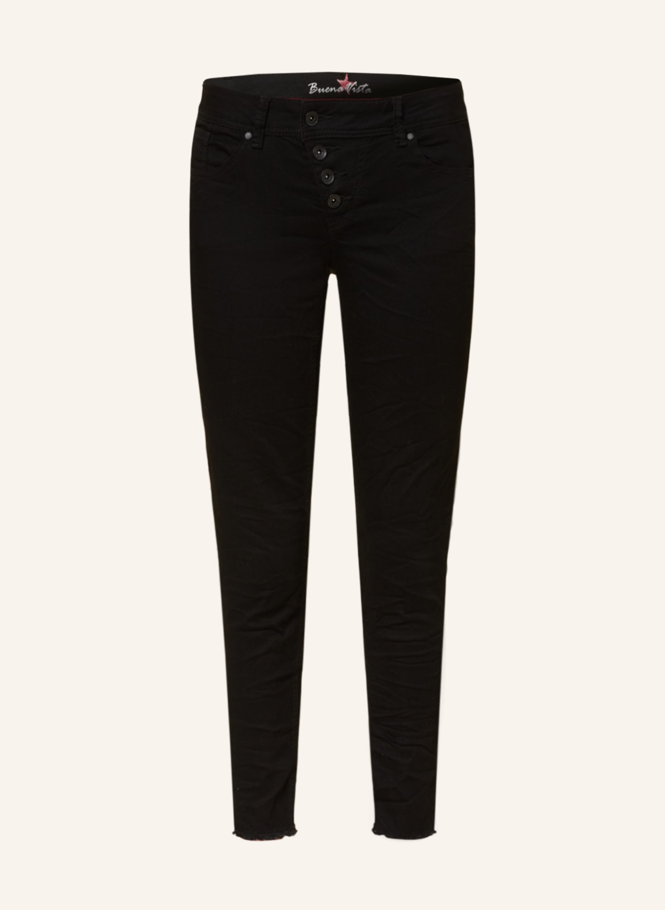Buena Vista 7/8 Jeans MALIBU, Color: BLACK (Image 1)