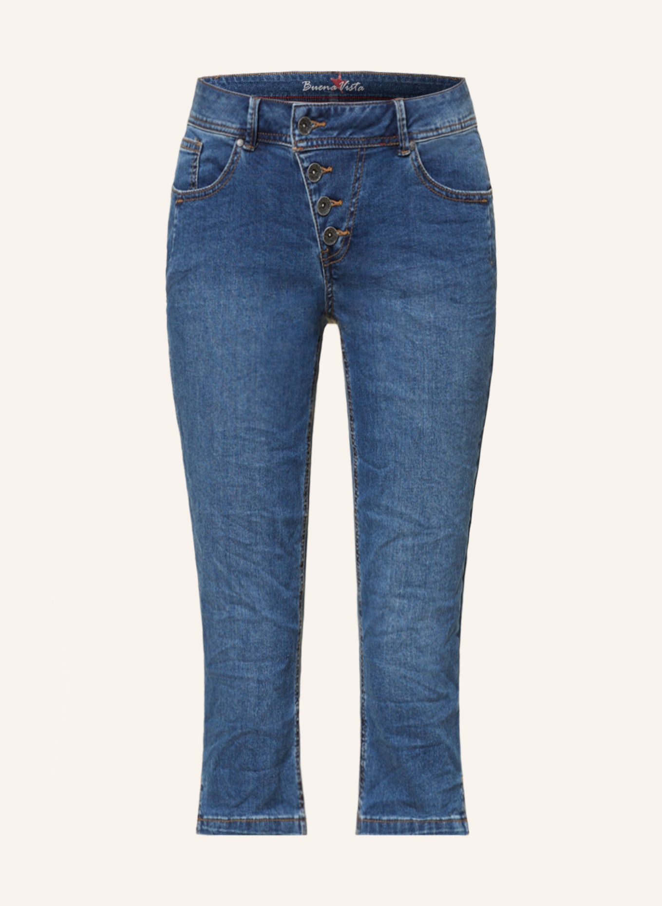 Buena Vista 3/4-Jeans MALIBU, Farbe: 8077 midstone (Bild 1)