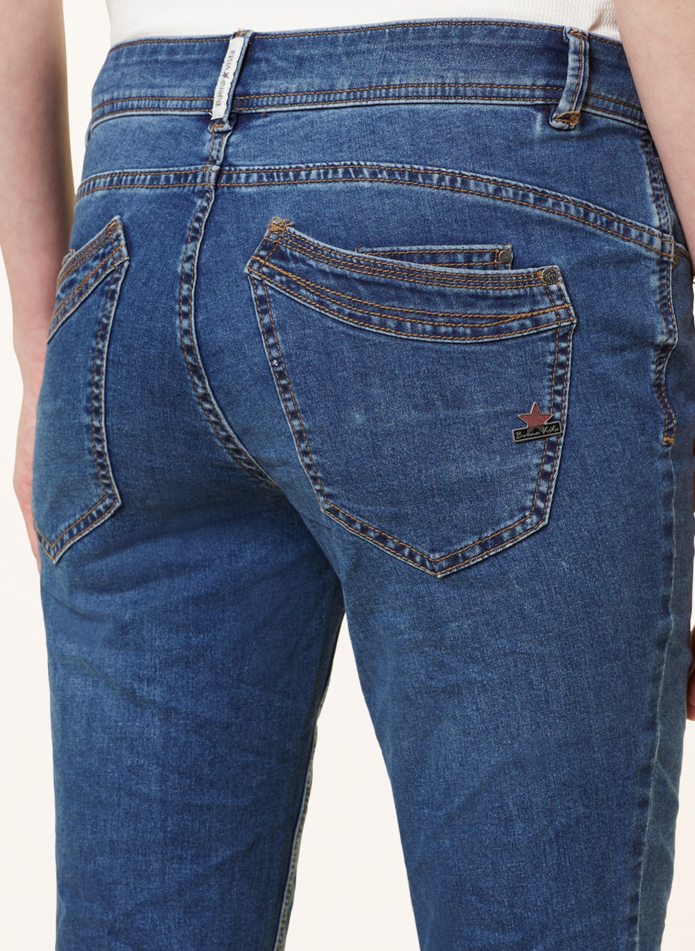 Buena Vista 3/4-Jeans MALIBU, Farbe: 8077 midstone (Bild 5)