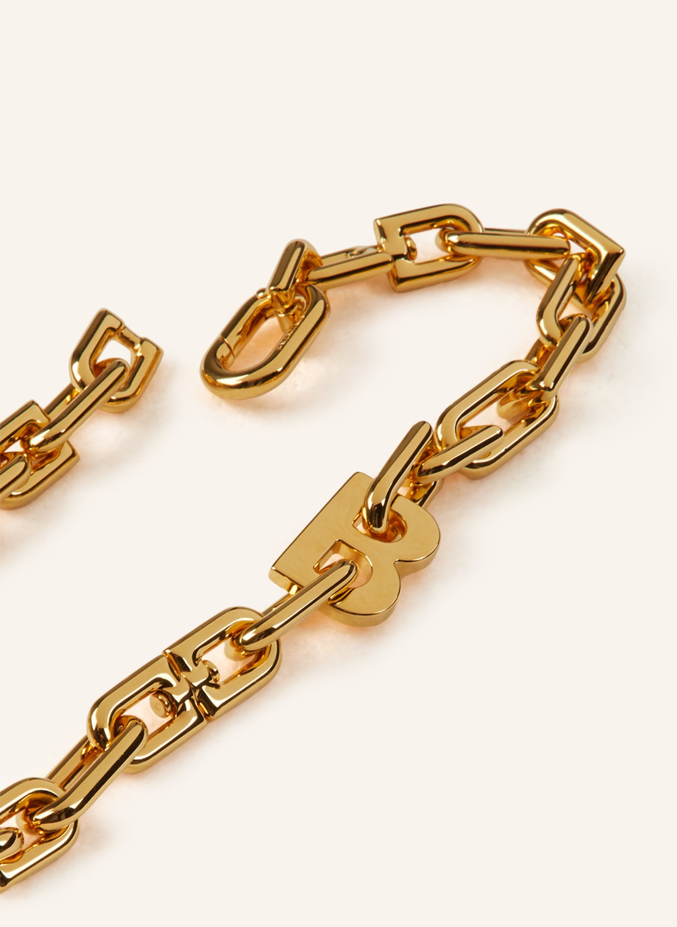 BALENCIAGA Łańcuszek B CHAIN, Kolor: ZŁOTY (Obrazek 2)