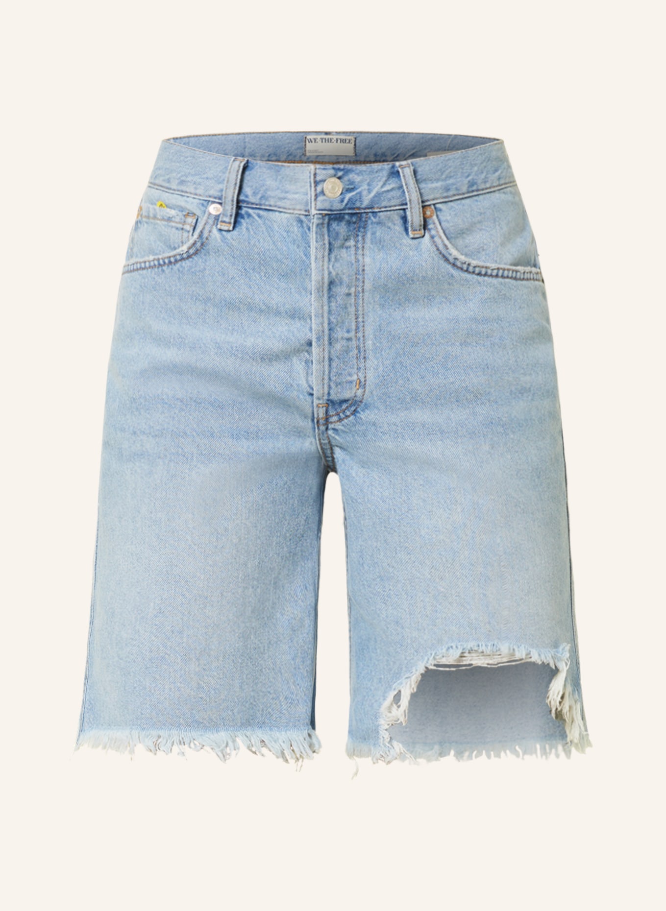 Free People Jeansshorts BIG SUR COAST, Farbe: 4410 Washed Away(Bild null)